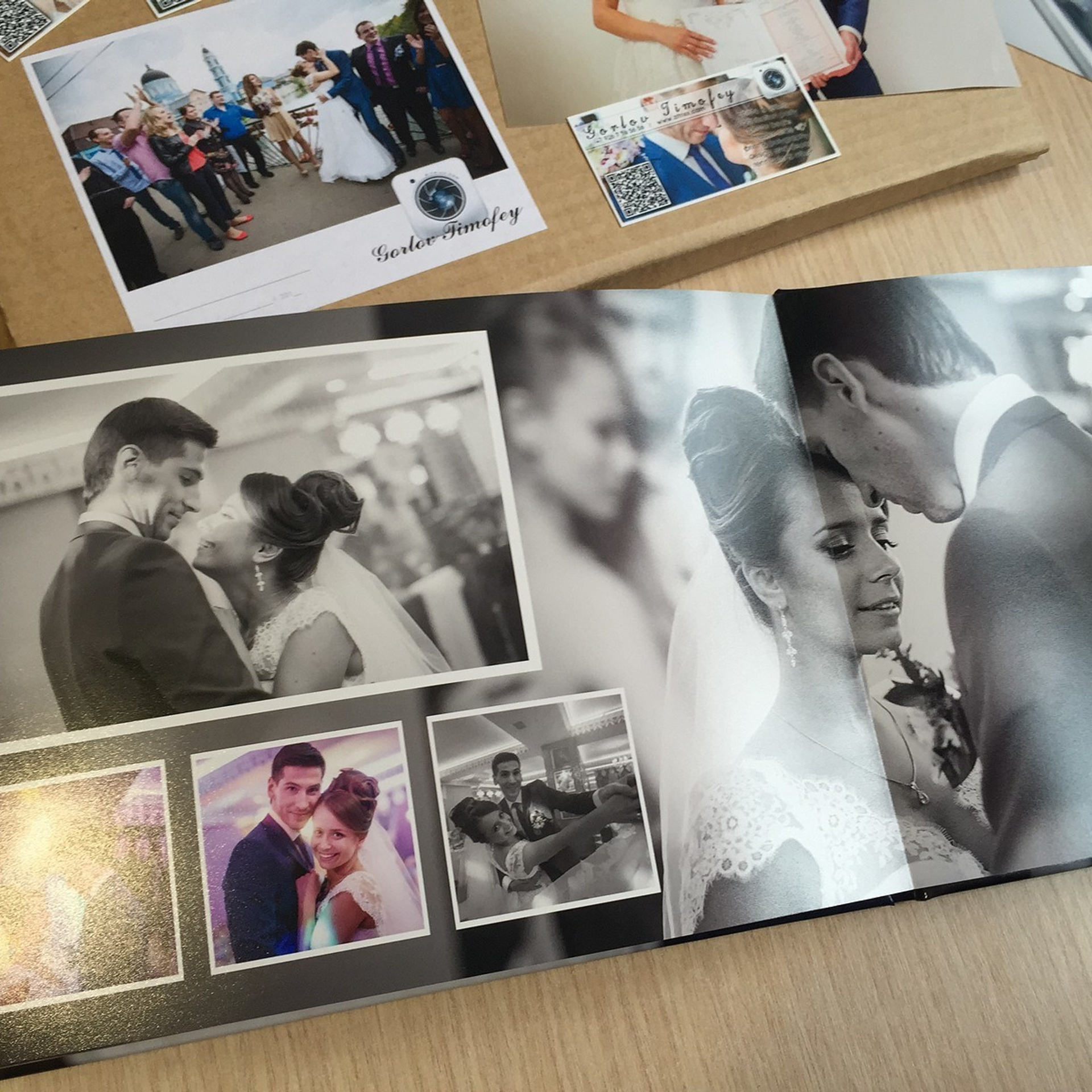 Печать фотокниги. Контент съемка под ключ. Световое шоу / Москва и Мо