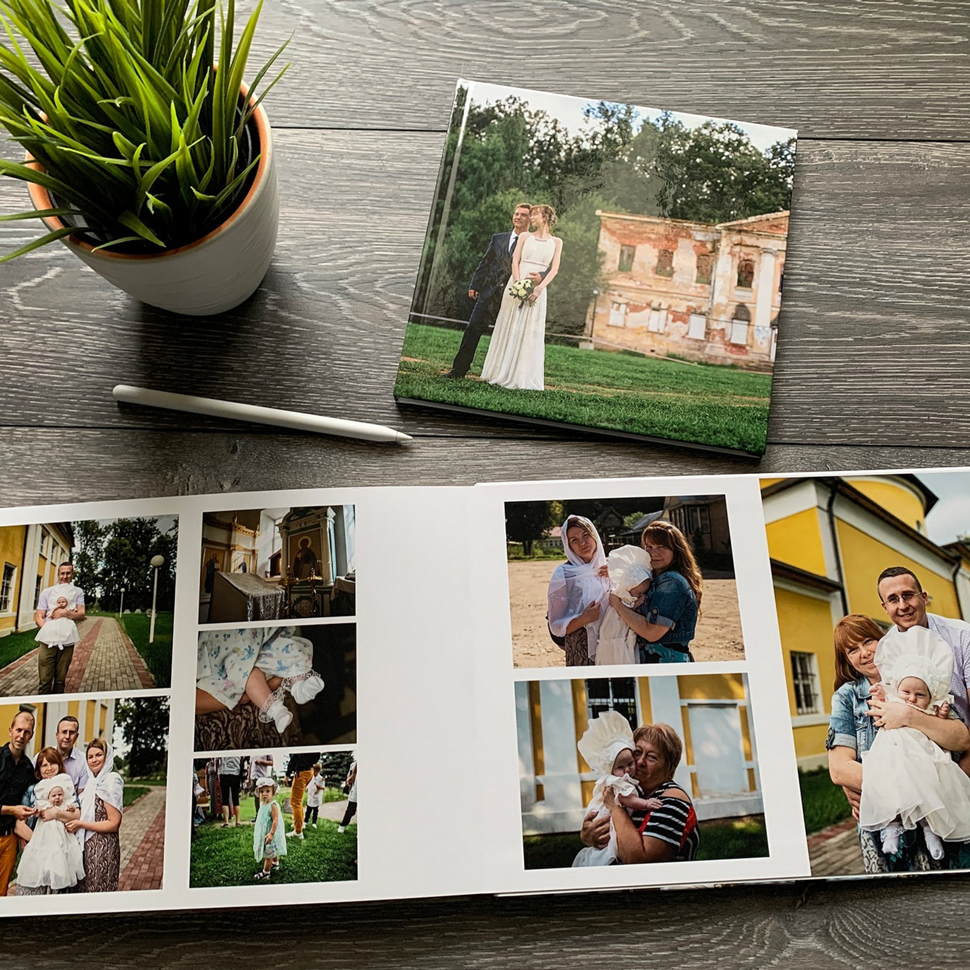 Печать фотокниги. Контент съемка под ключ. Световое шоу / Москва и Мо