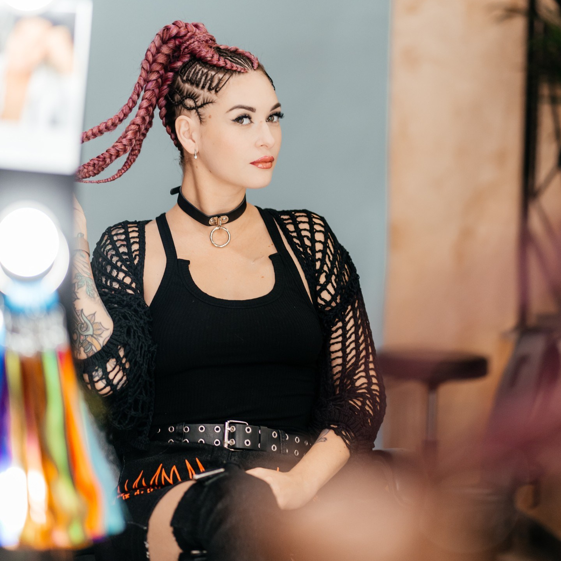 Портретная фотосессия. Контент съемка под ключ. Световое шоу / Москва и Мо