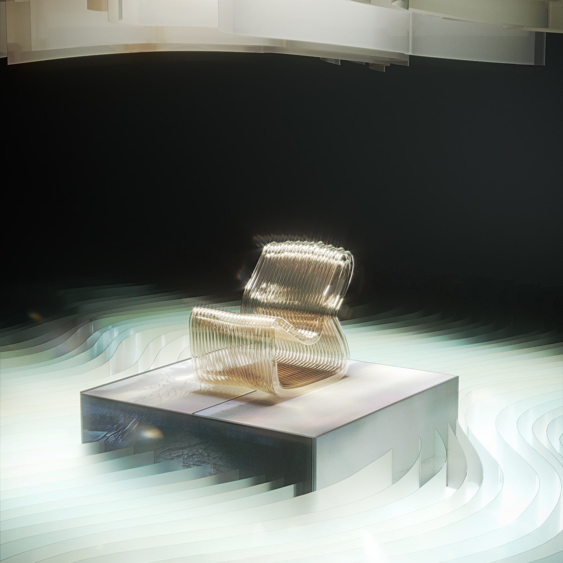 Not only hollow chair