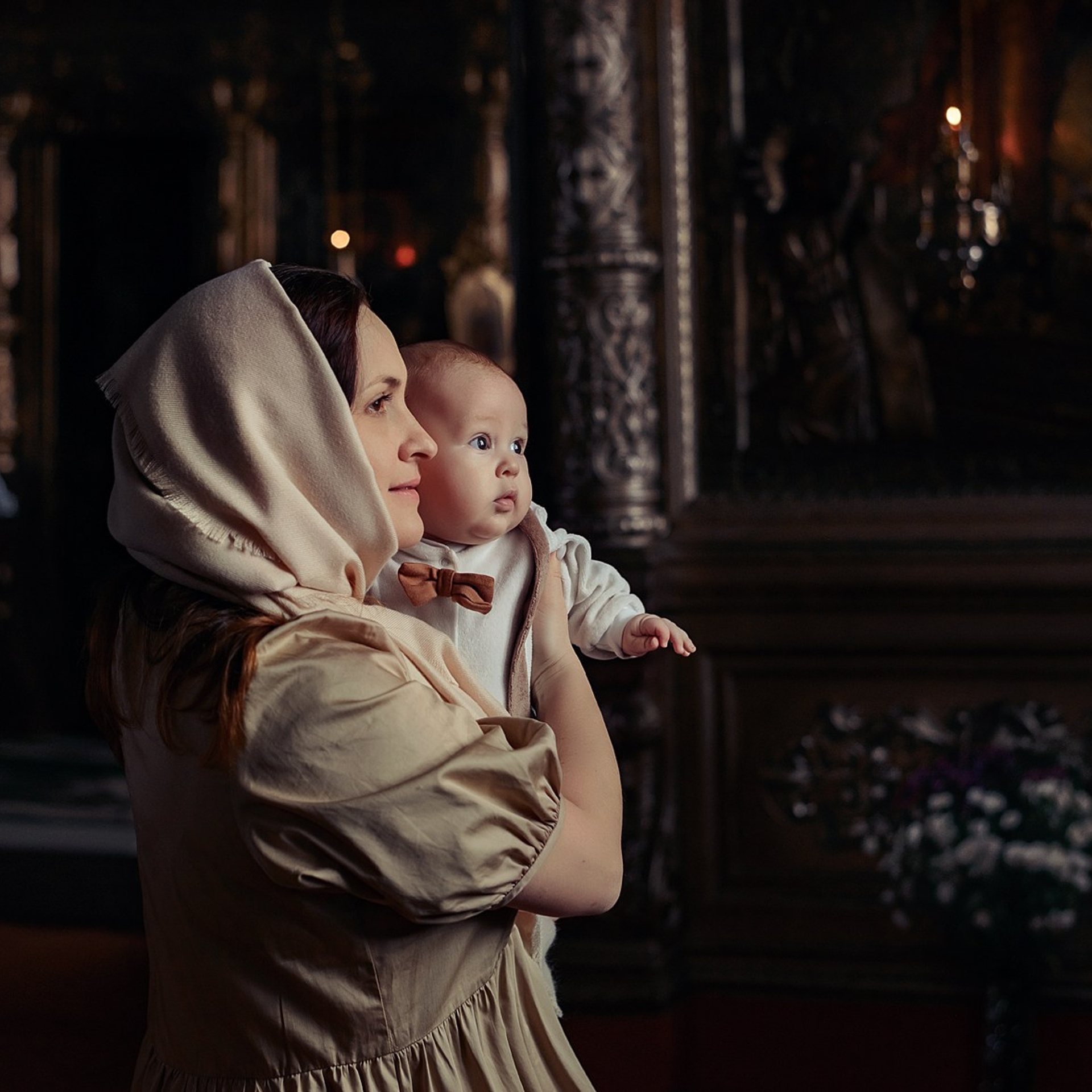 Таинство крещения / Венчание. Профессиональный фотограф в Ярославле и Москве, Филинская Анастасия
