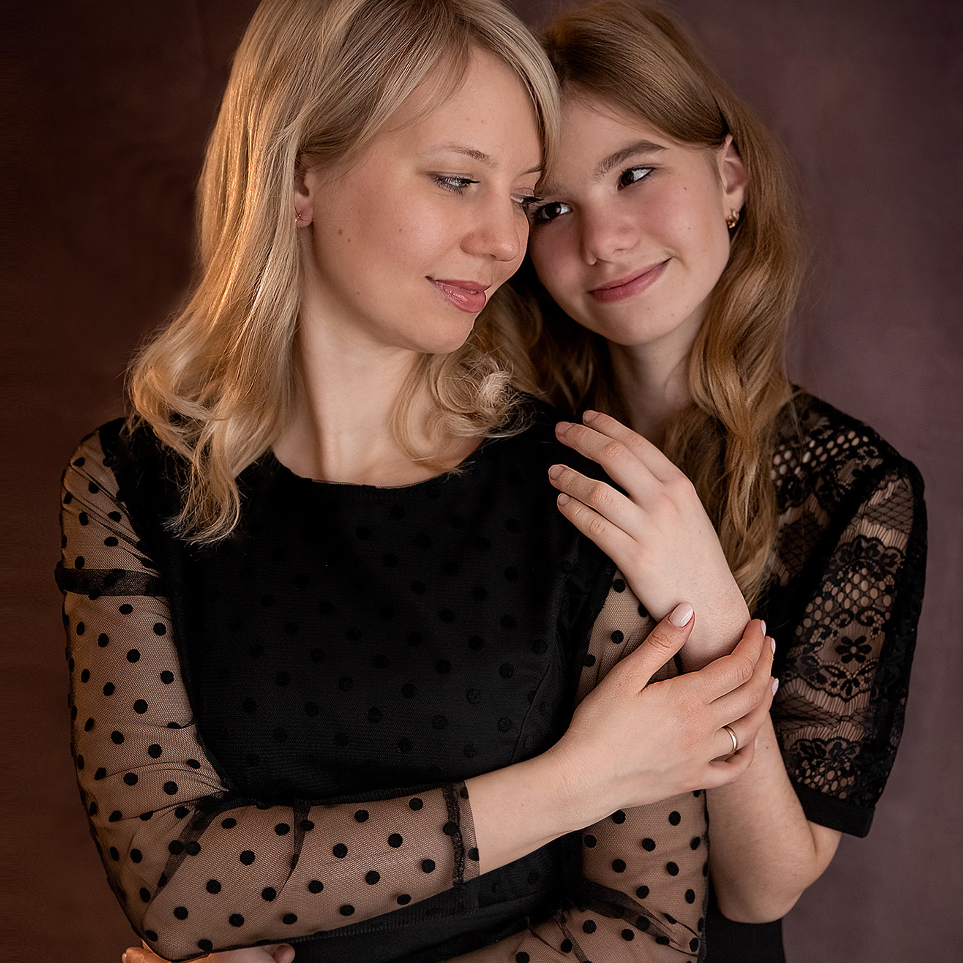 Анна и&nbsp;Даша, домашняя фотосессия