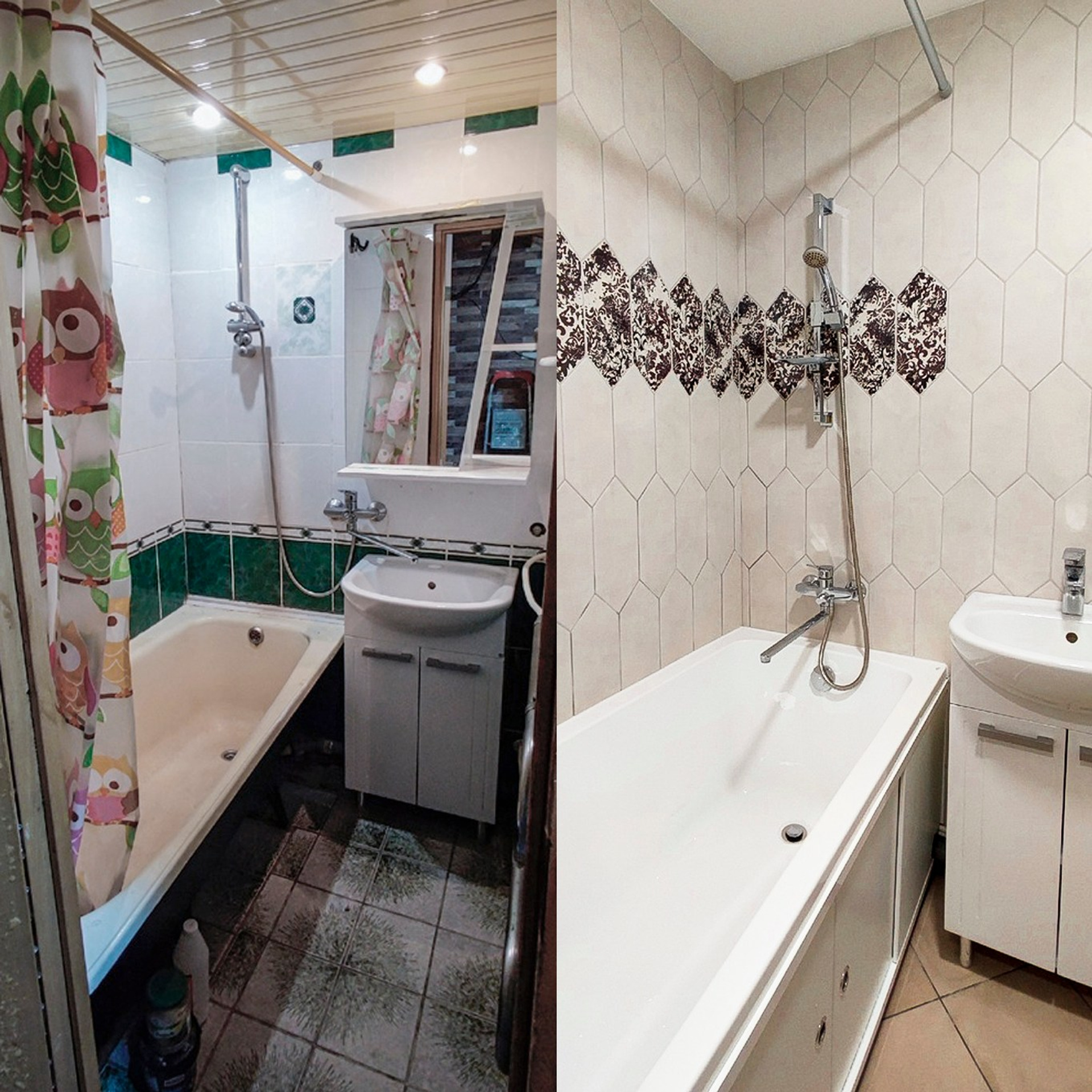 Ремонт ванной, туалета и прихожей на Большевиков