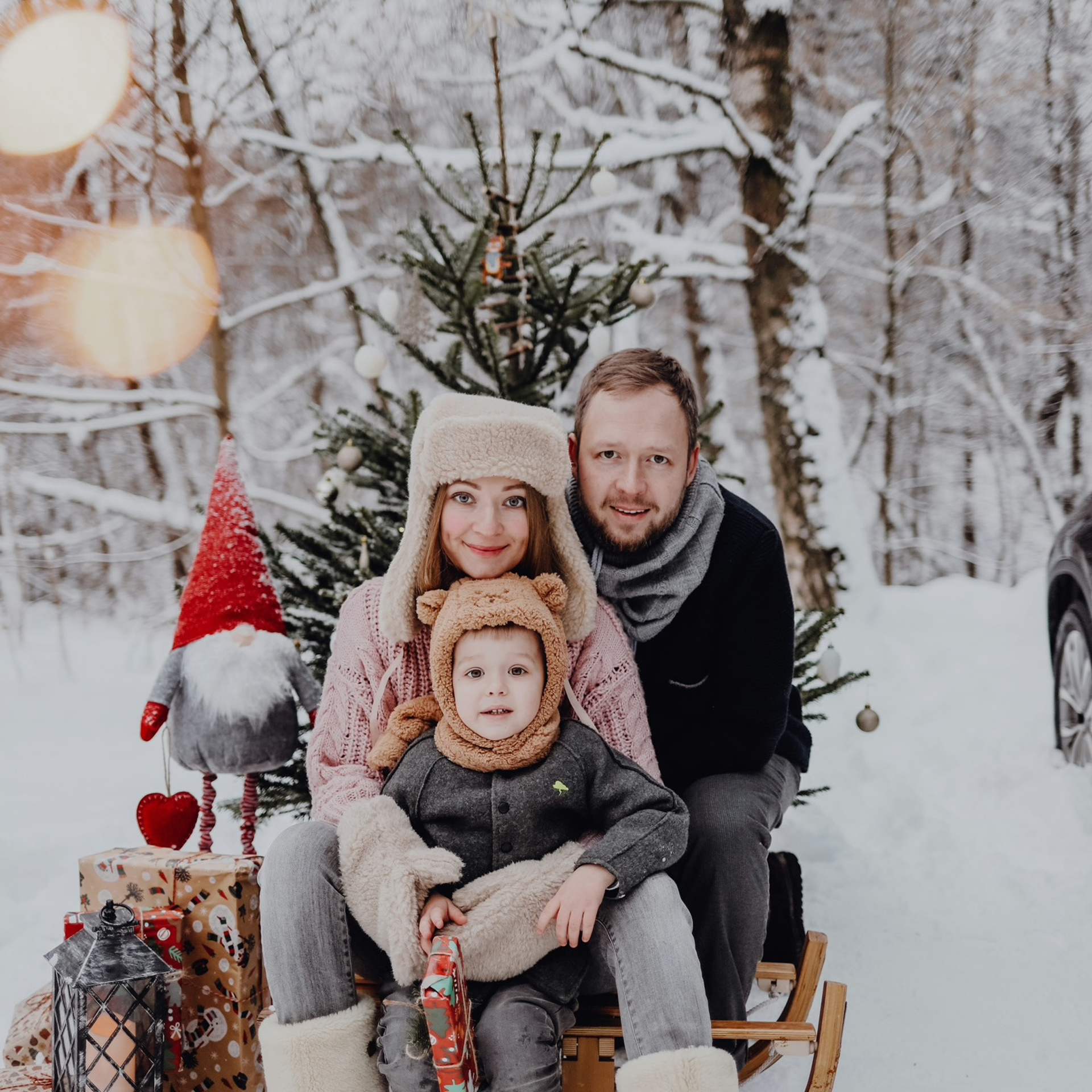 Ирина и семья