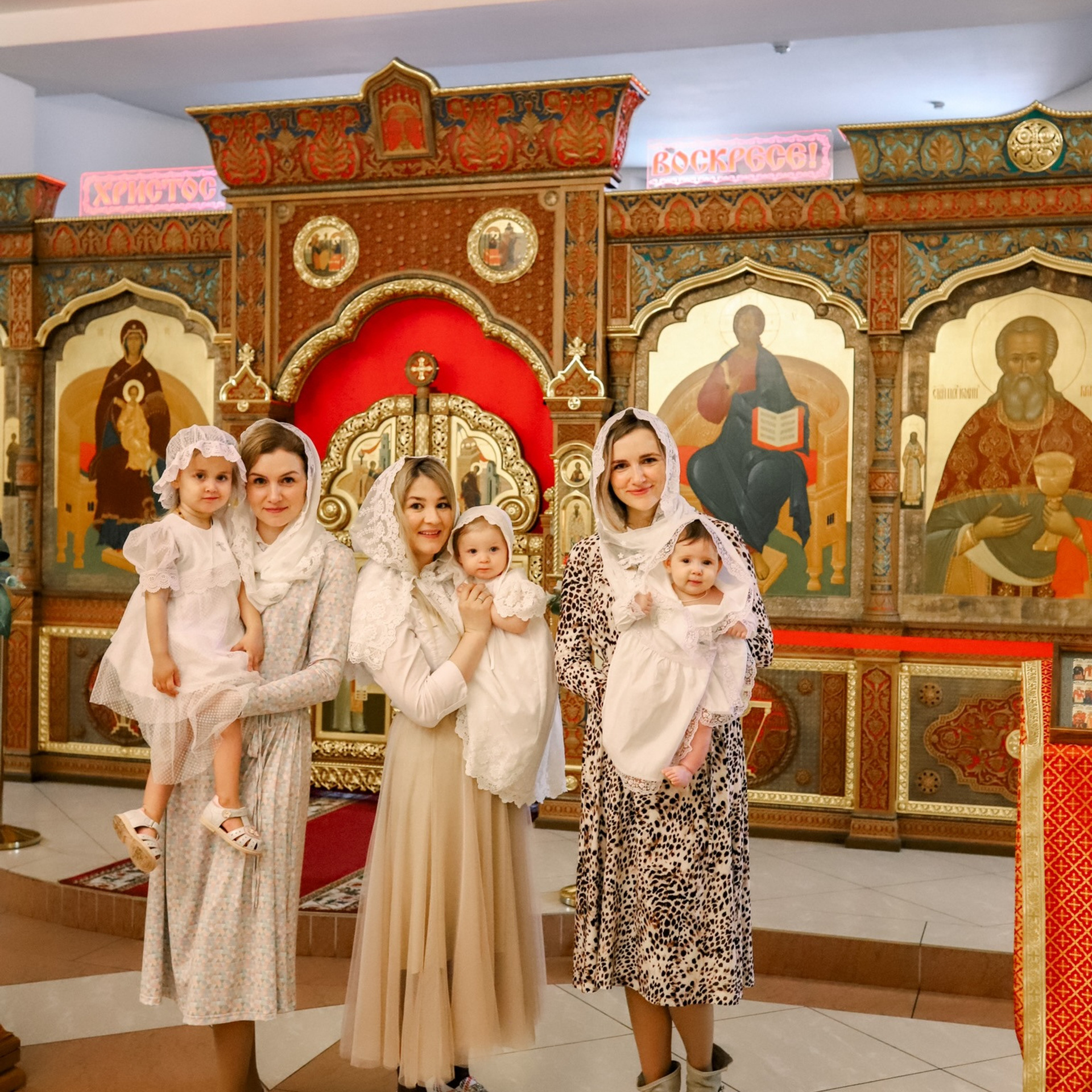 Крещение Марии, Амелии, Александры