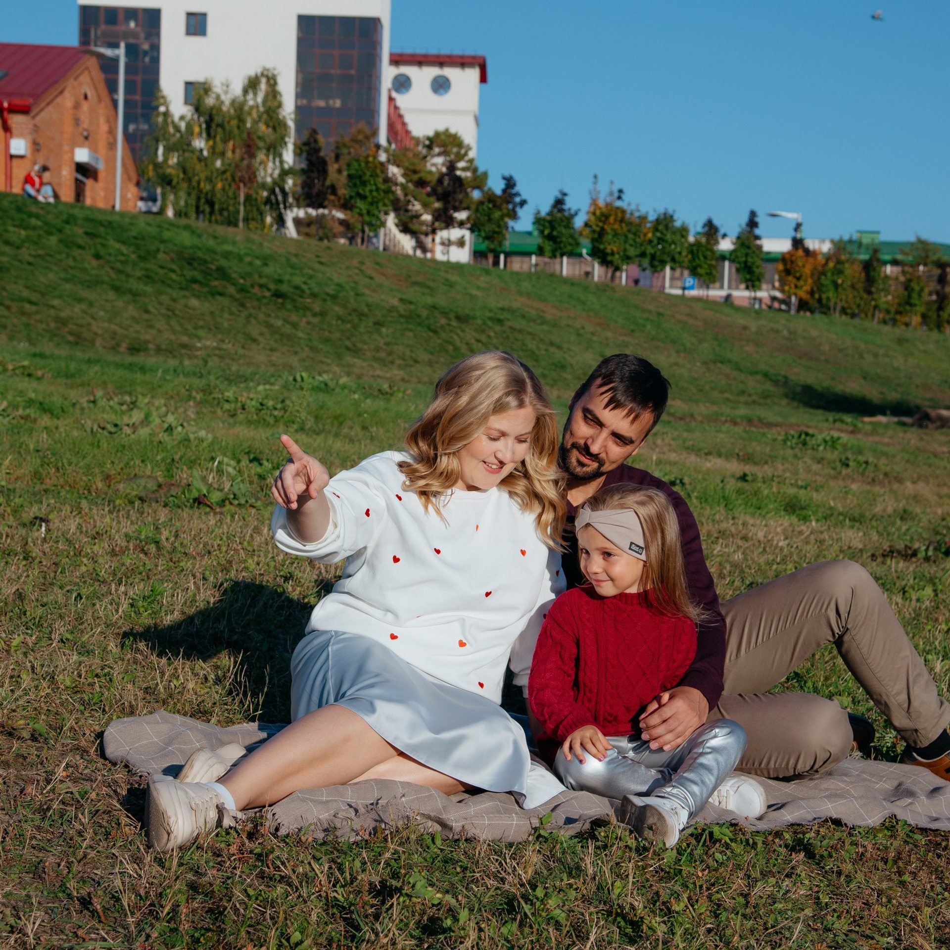 Антон, Олеся и Лиза. Семейный фотограф в Омске Смирнова Светлана