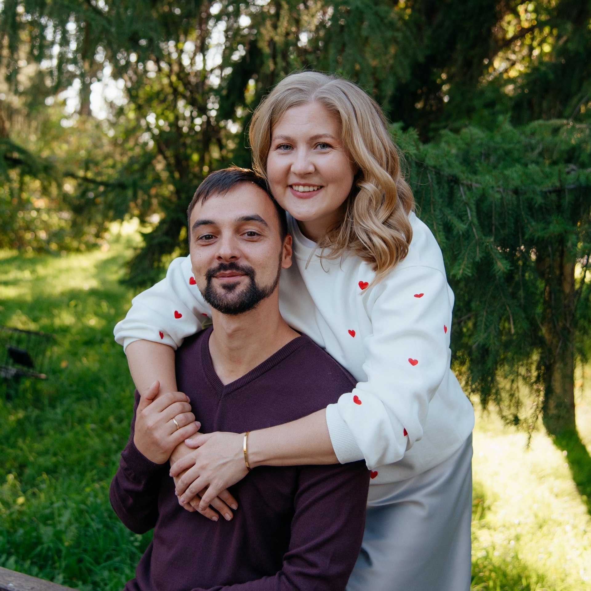 Антон, Олеся и Лиза. Семейный фотограф в Омске Смирнова Светлана