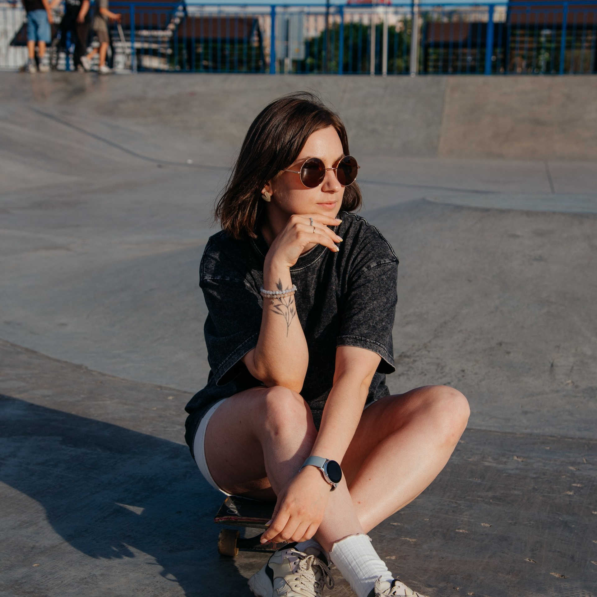 Вера | скейт. Семейный фотограф в Омске Смирнова Светлана