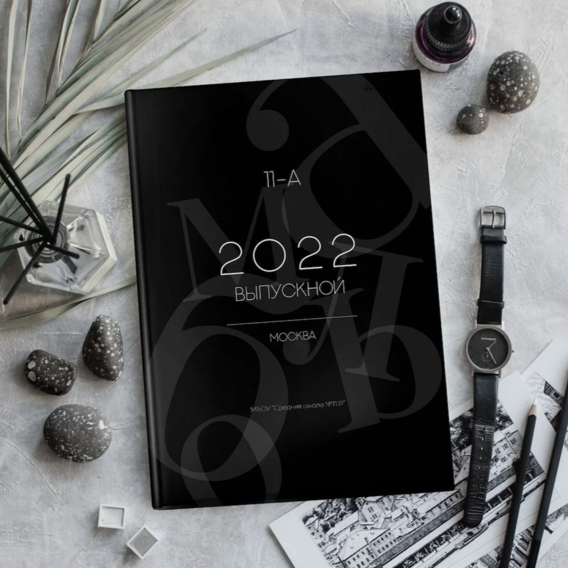 Макет фотокниги 9 -11 класс — Total black. Фотокниги и выпускные альбомы в Иваново