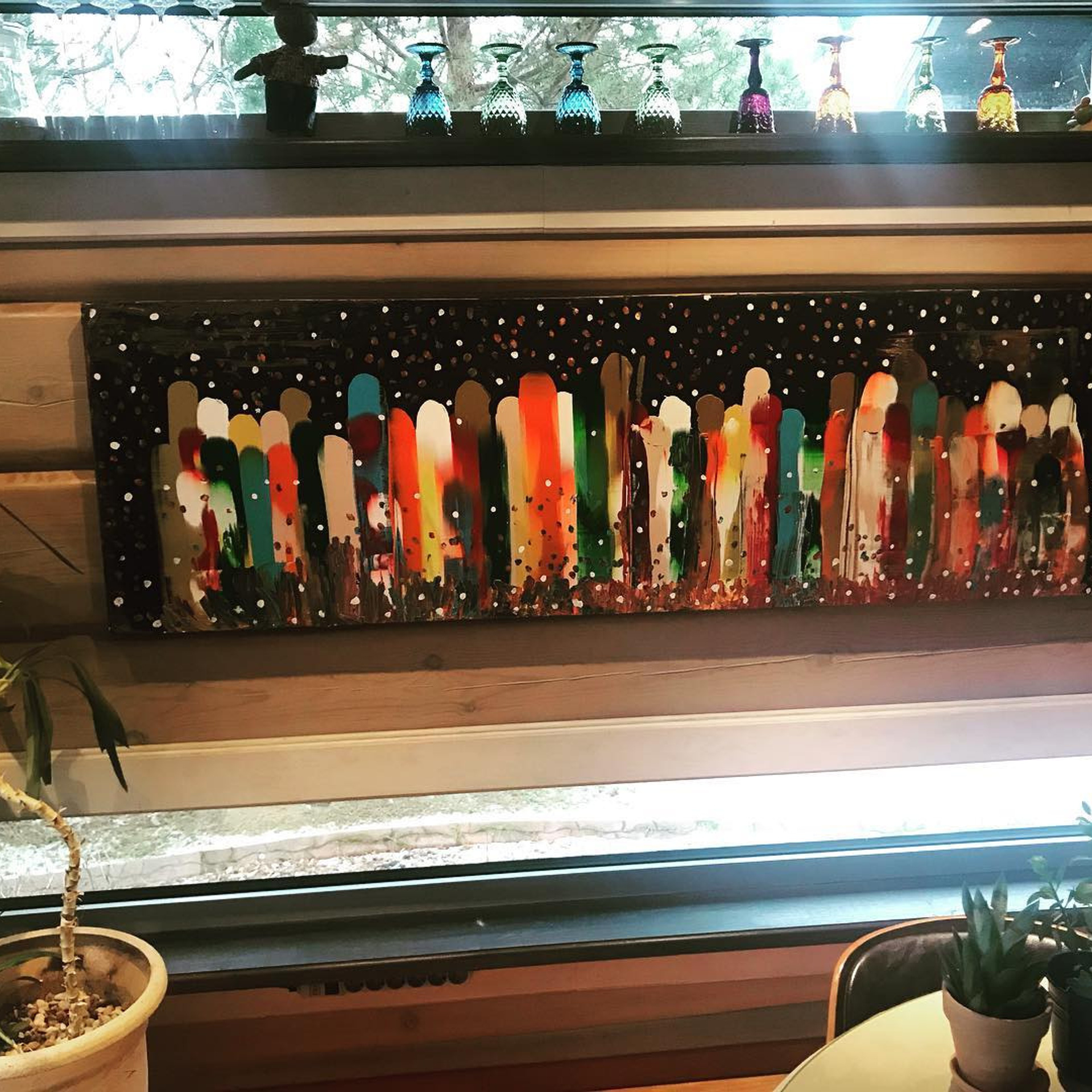 Работы в интерьере. Сайт художника Елены Некрасовой