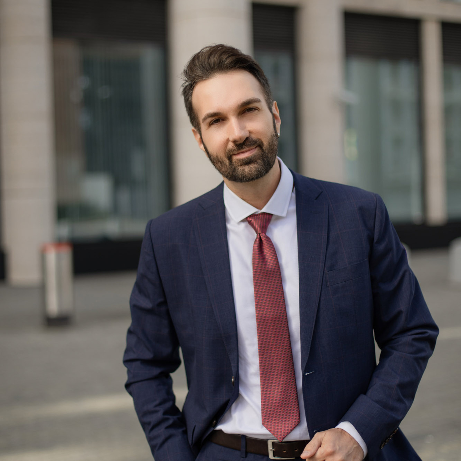 Мужской деловой бизнес-портрет