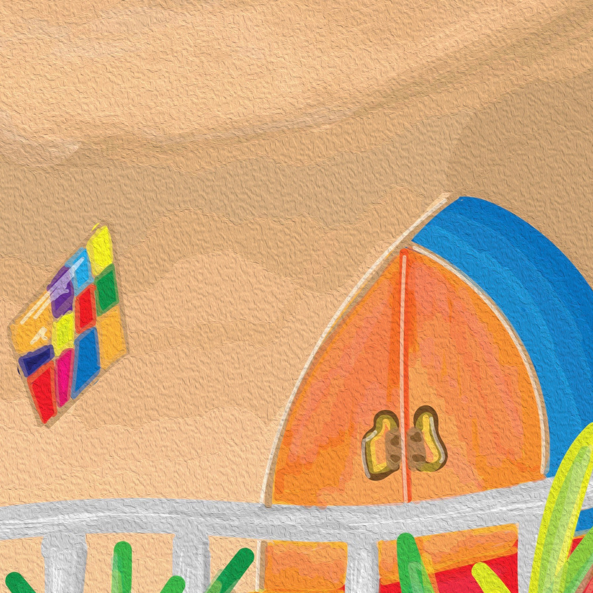 Reflection of introversion. Art bureau Absurd