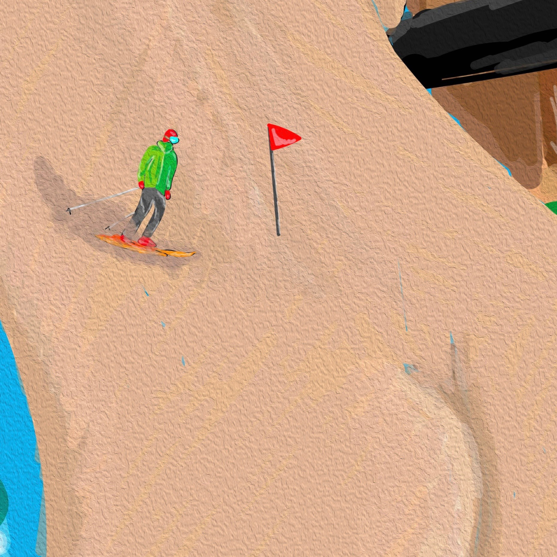 Melting dream. Art bureau Absurd