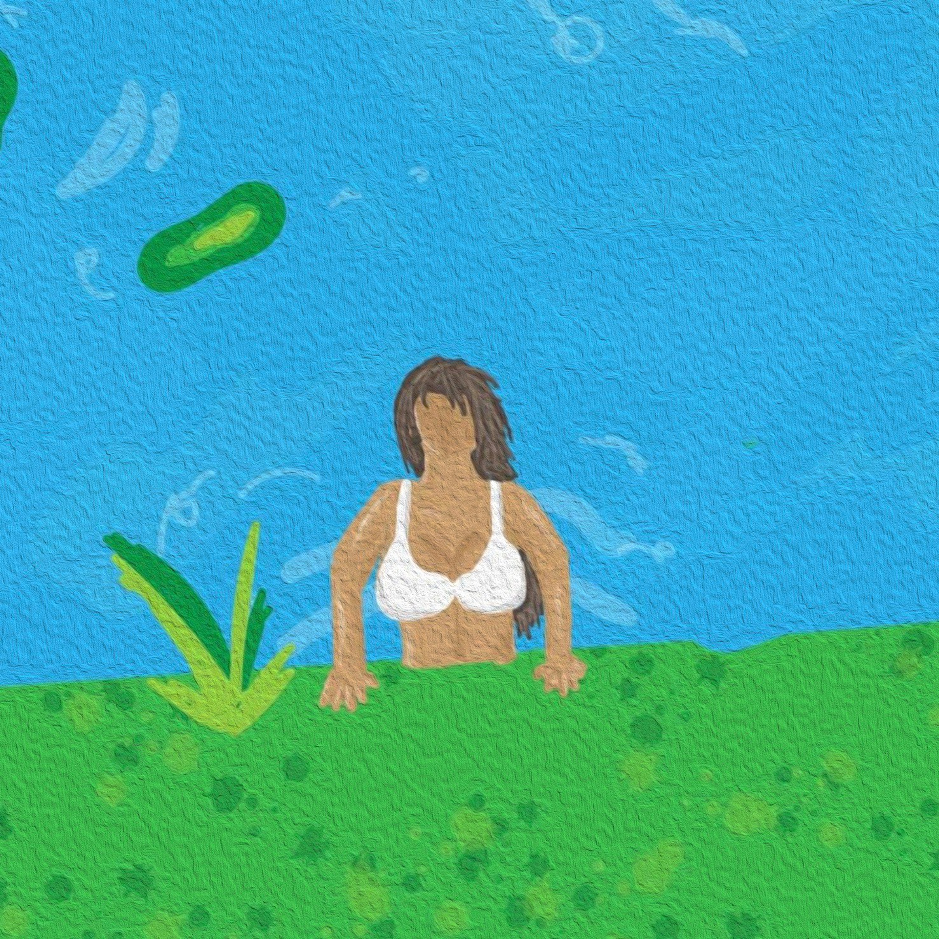 Peach with girls. Art bureau Absurd