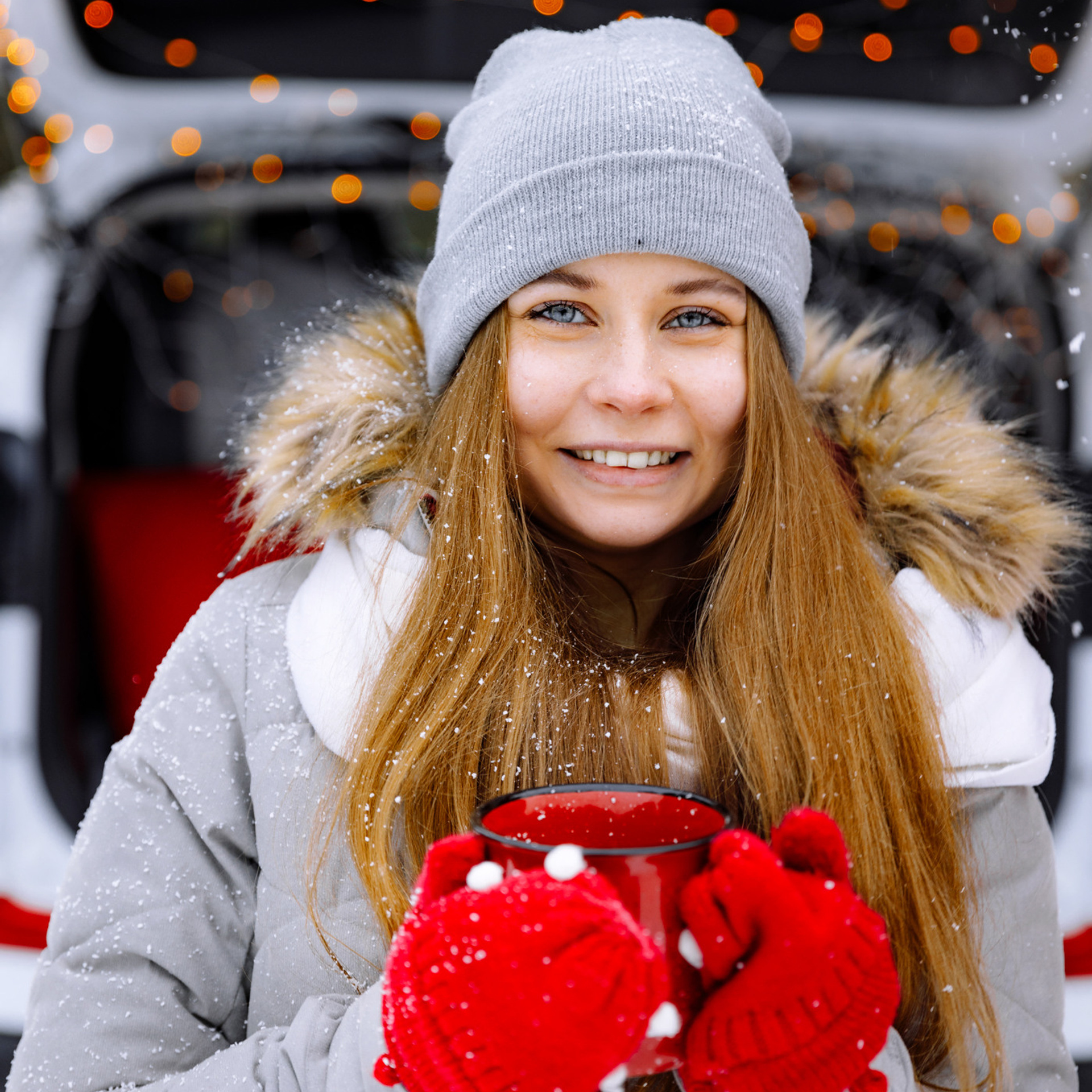 Зимняя сказка Виталий и Мария