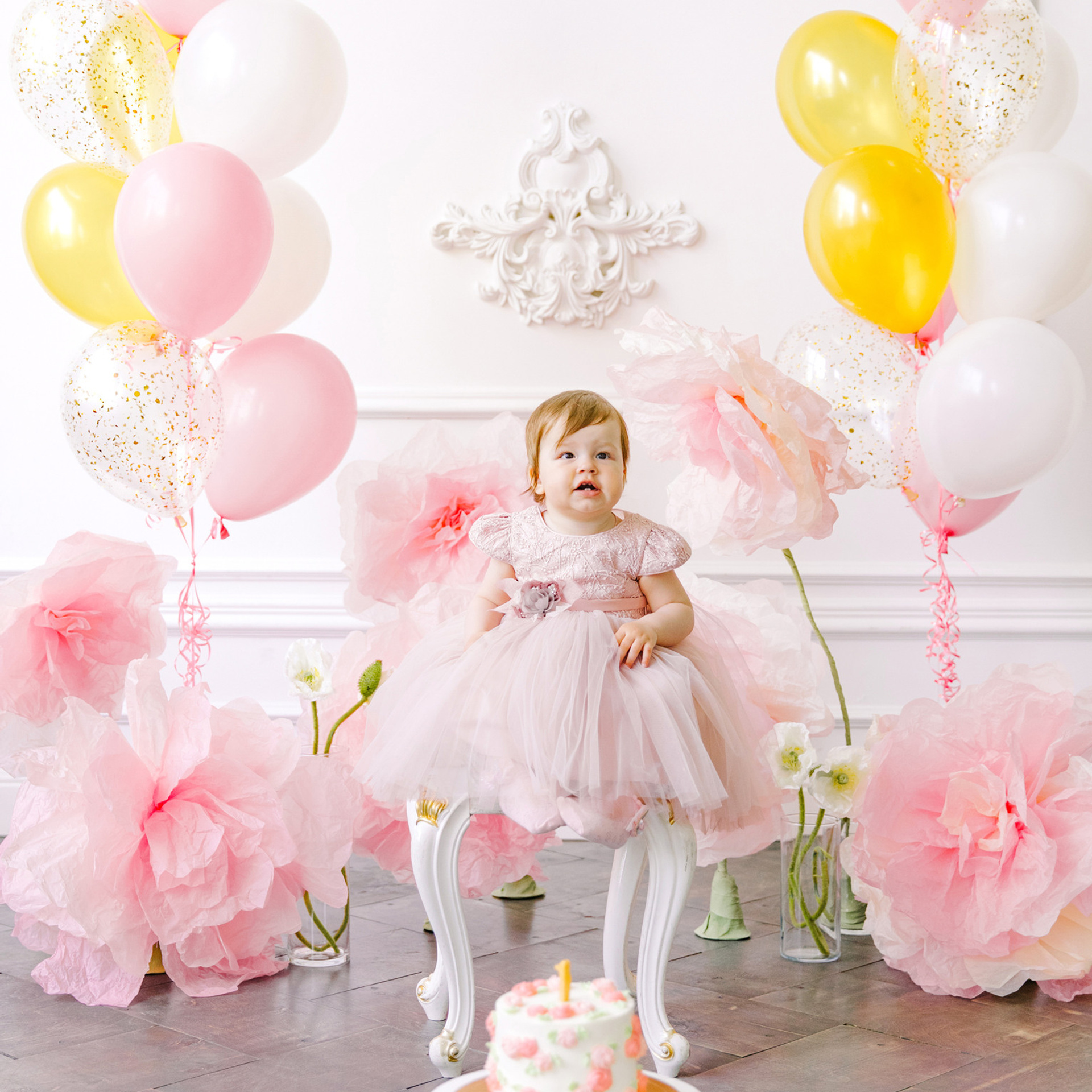 Фотосессия первый тортик