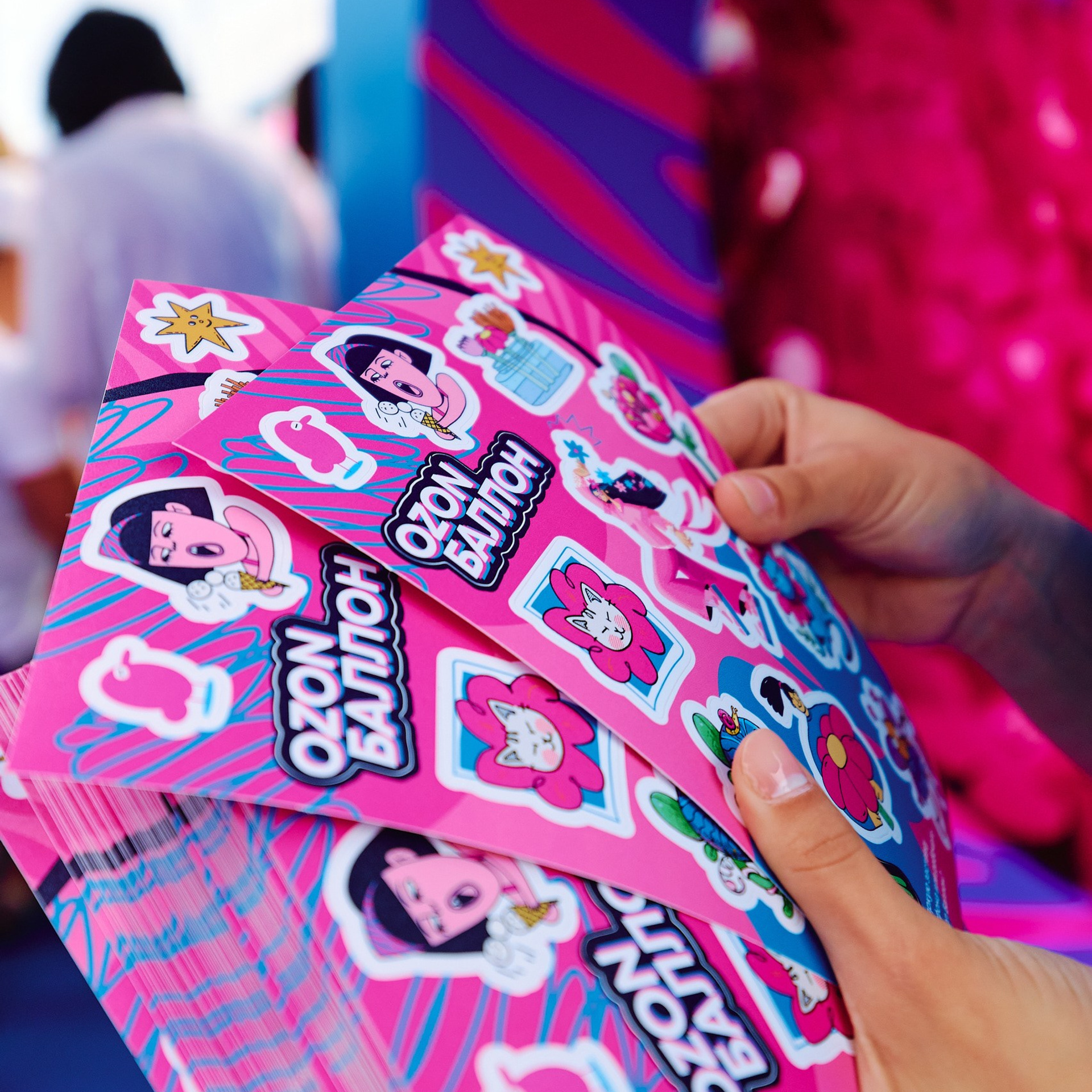 Стенд OZON на VK Fest. Фотограф Григорий Сотников