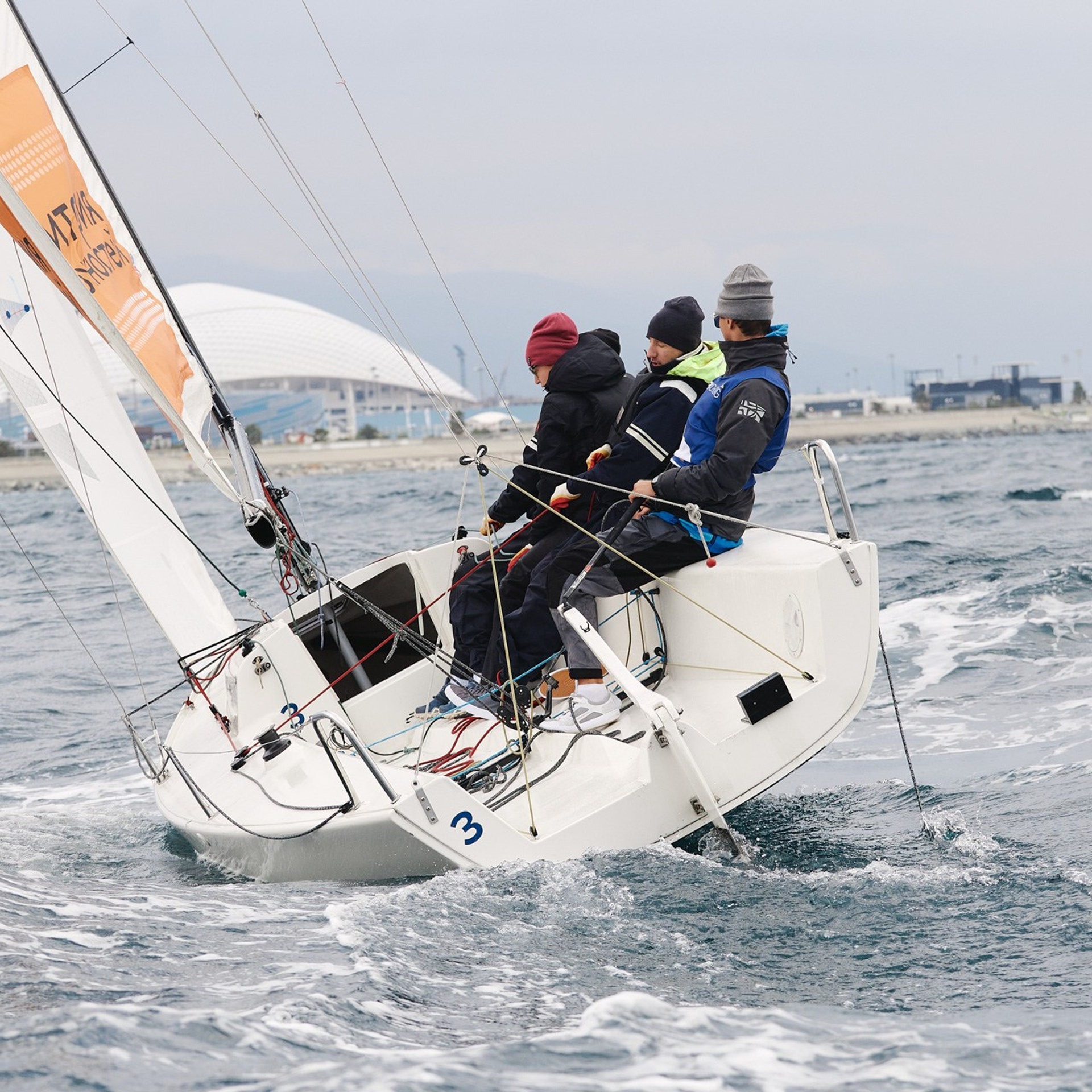 Регата «Территория Возможностей». Имеретинский курорт, ноябрь 2021 г. Фотограф Григорий Сотников