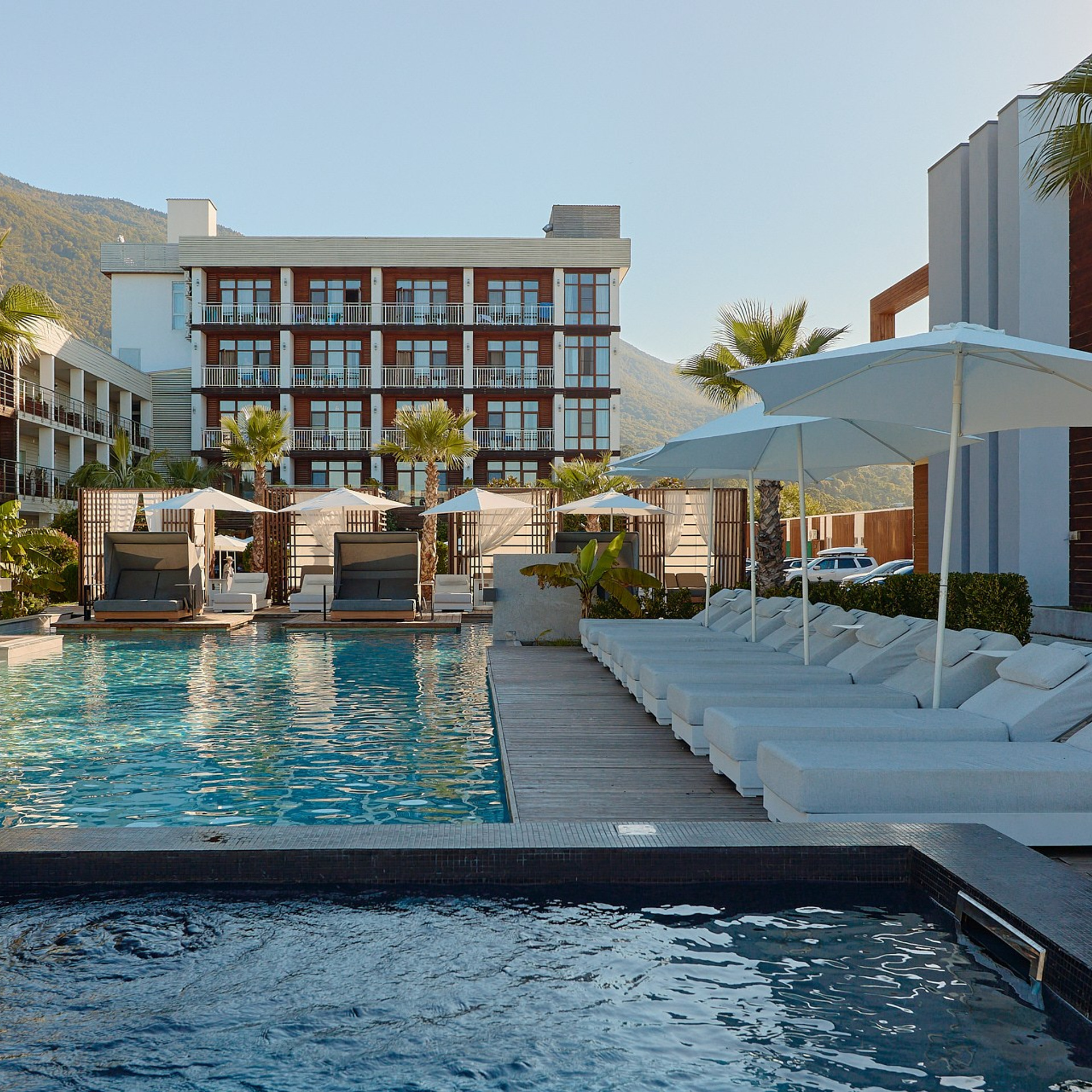 Отель «Аквамарин», Гагра, Абхазия. Фотограф Григорий Сотников