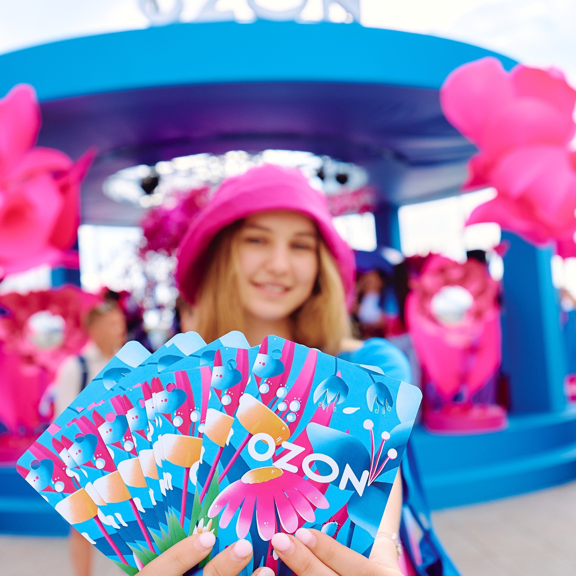 Стенд OZON на VK Fest. Фотограф Григорий Сотников