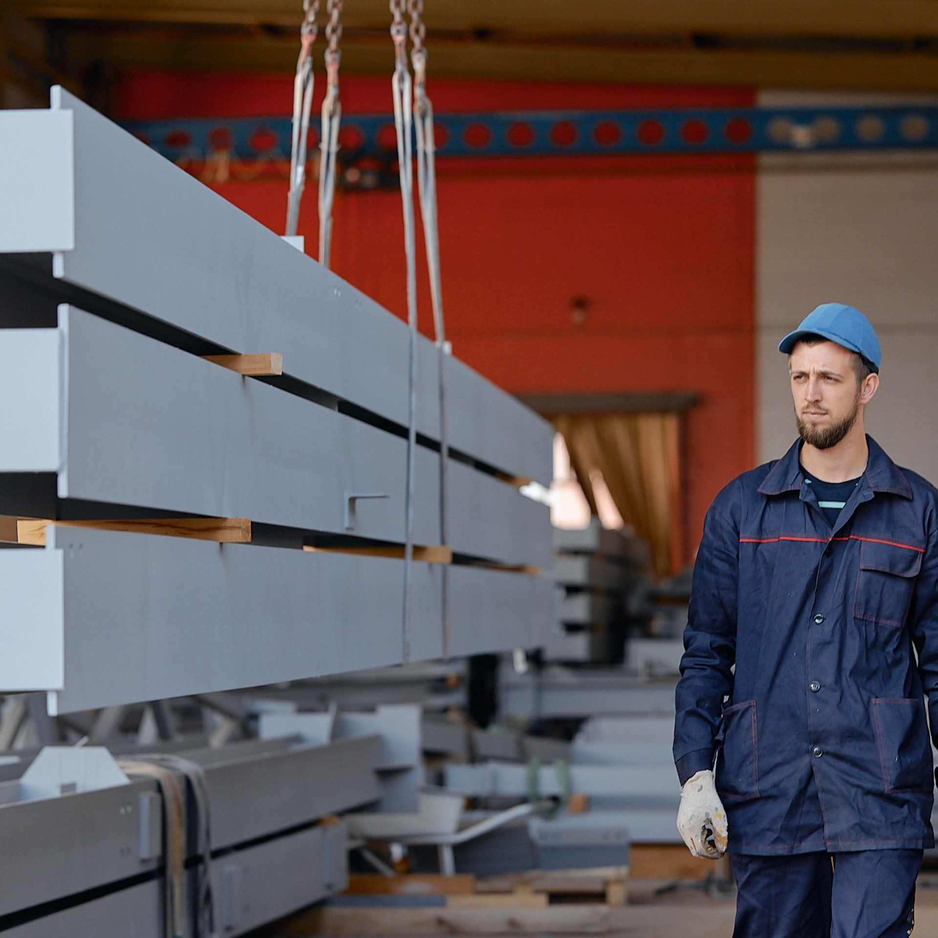 Съёмка на производственной площадке компании «ЮгСтальМонтаж», Краснодар. Фотограф Григорий Сотников