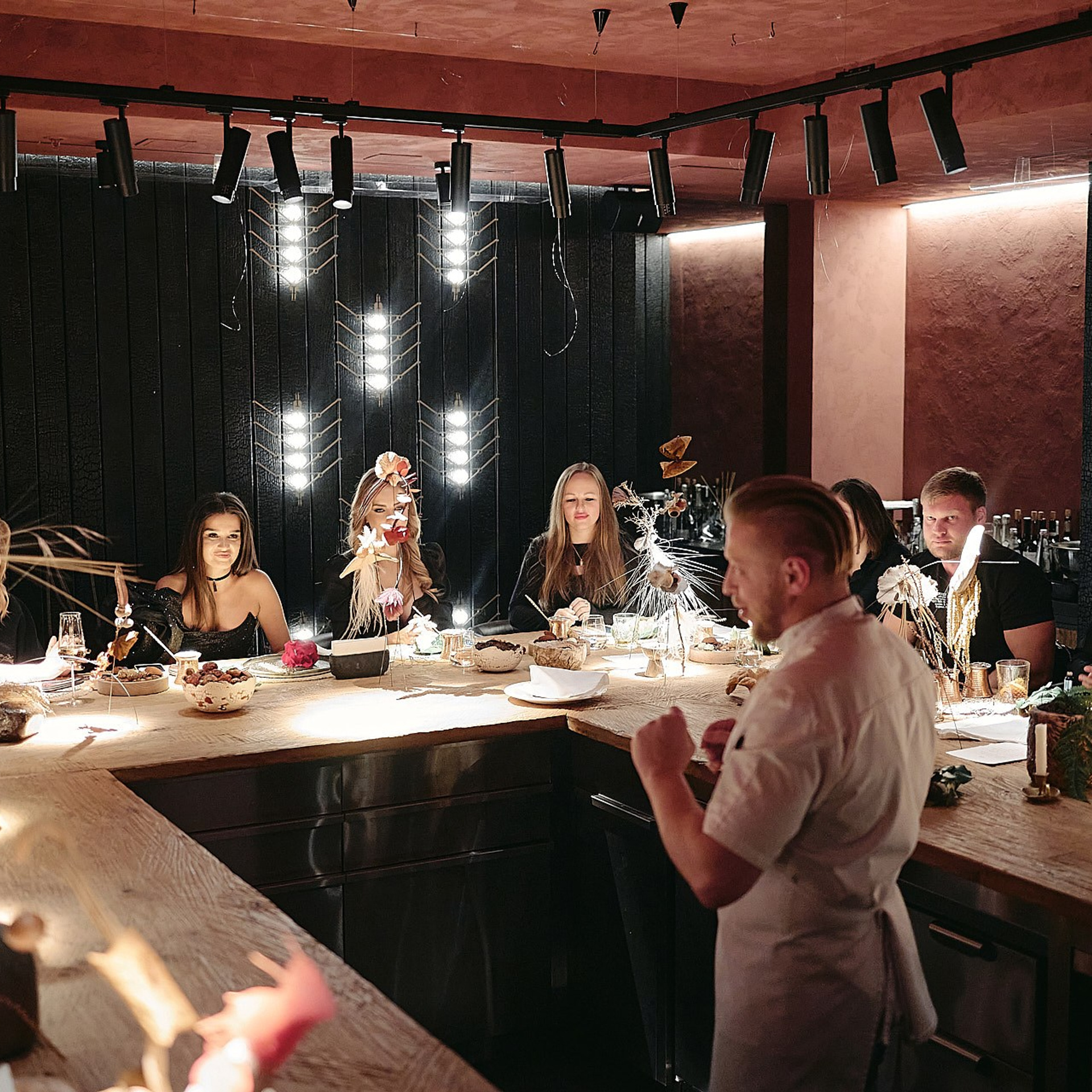 День рождения Ксении Бородиной. Роза Хутор, 8 марта 2023 г. Фотограф Григорий Сотников