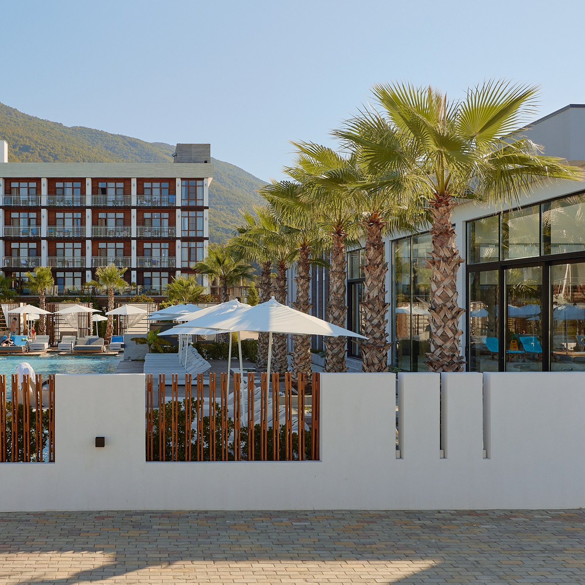 Отель «Аквамарин», Гагра, Абхазия. Фотограф Григорий Сотников