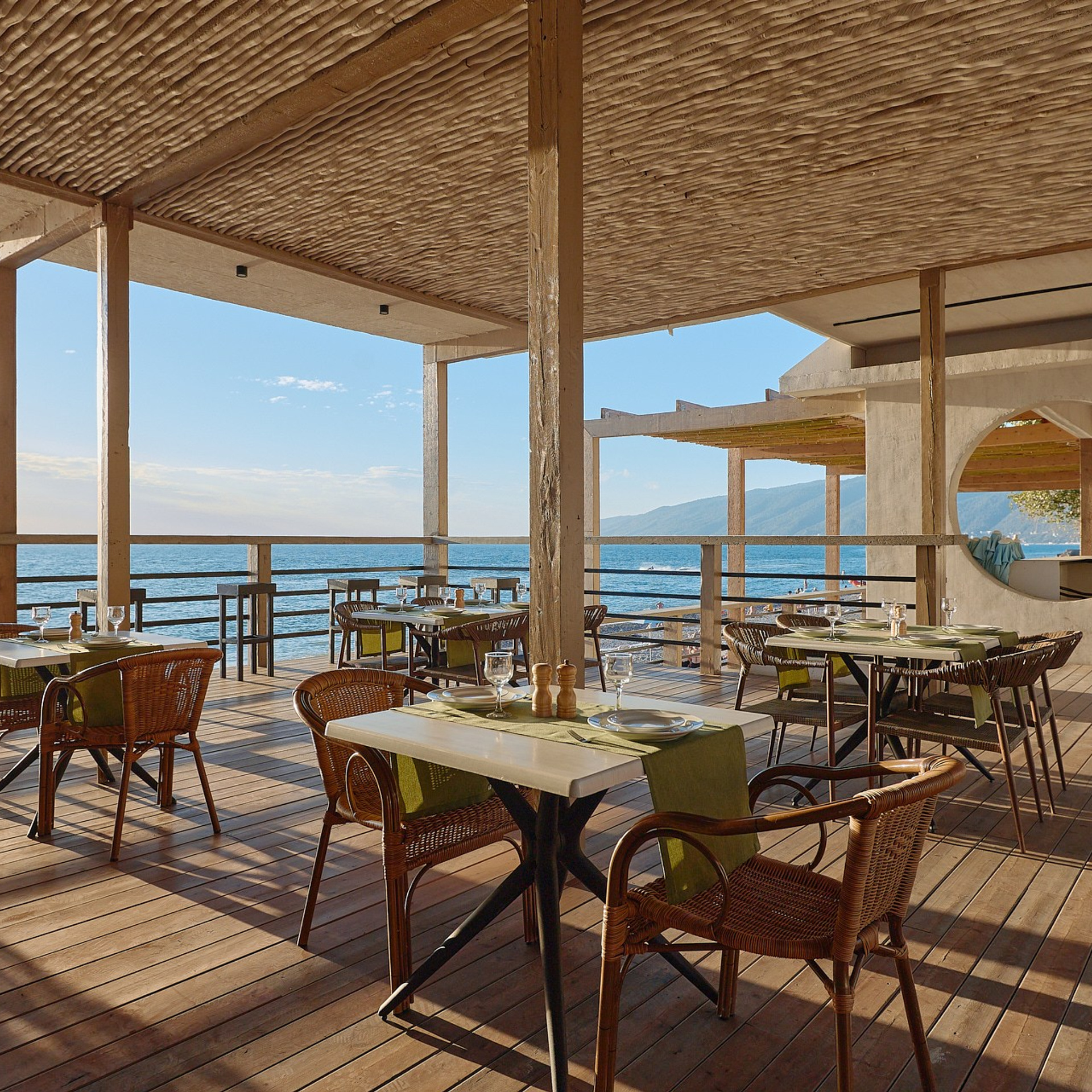 Отель «Аквамарин», Гагра, Абхазия. Фотограф Григорий Сотников