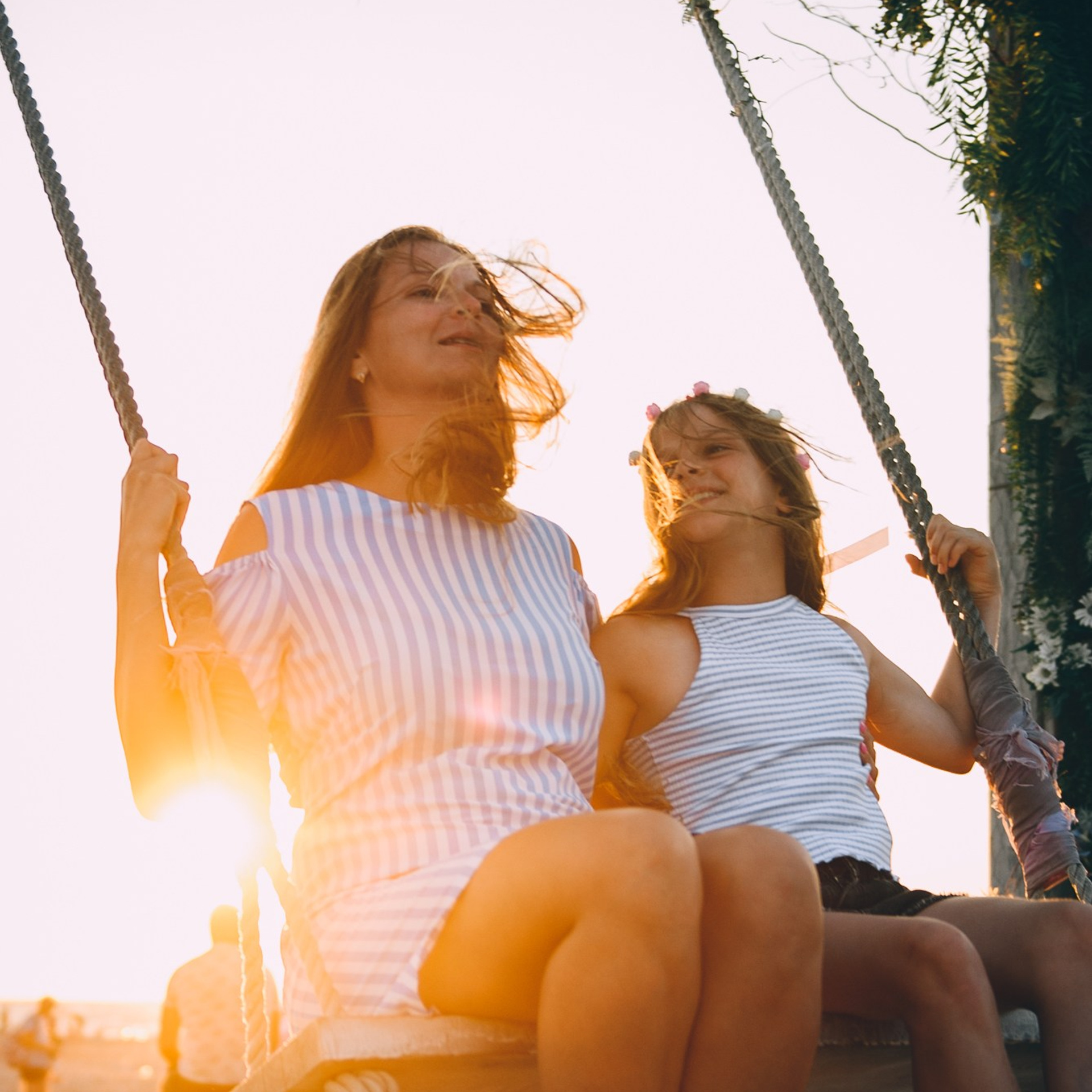 Как две капли. Мама и дочка