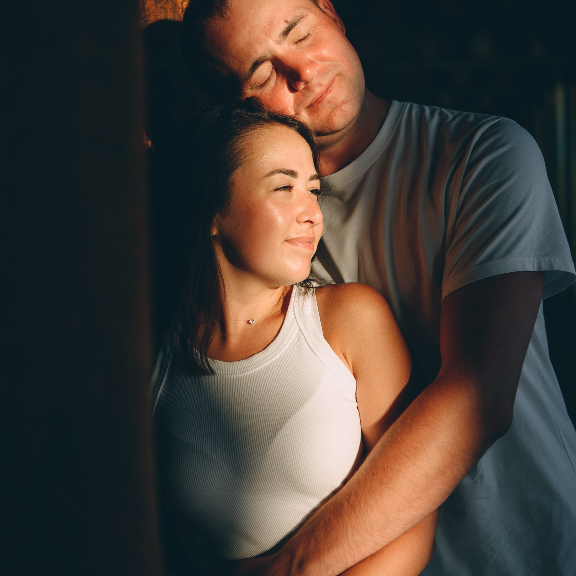 В лучах заката