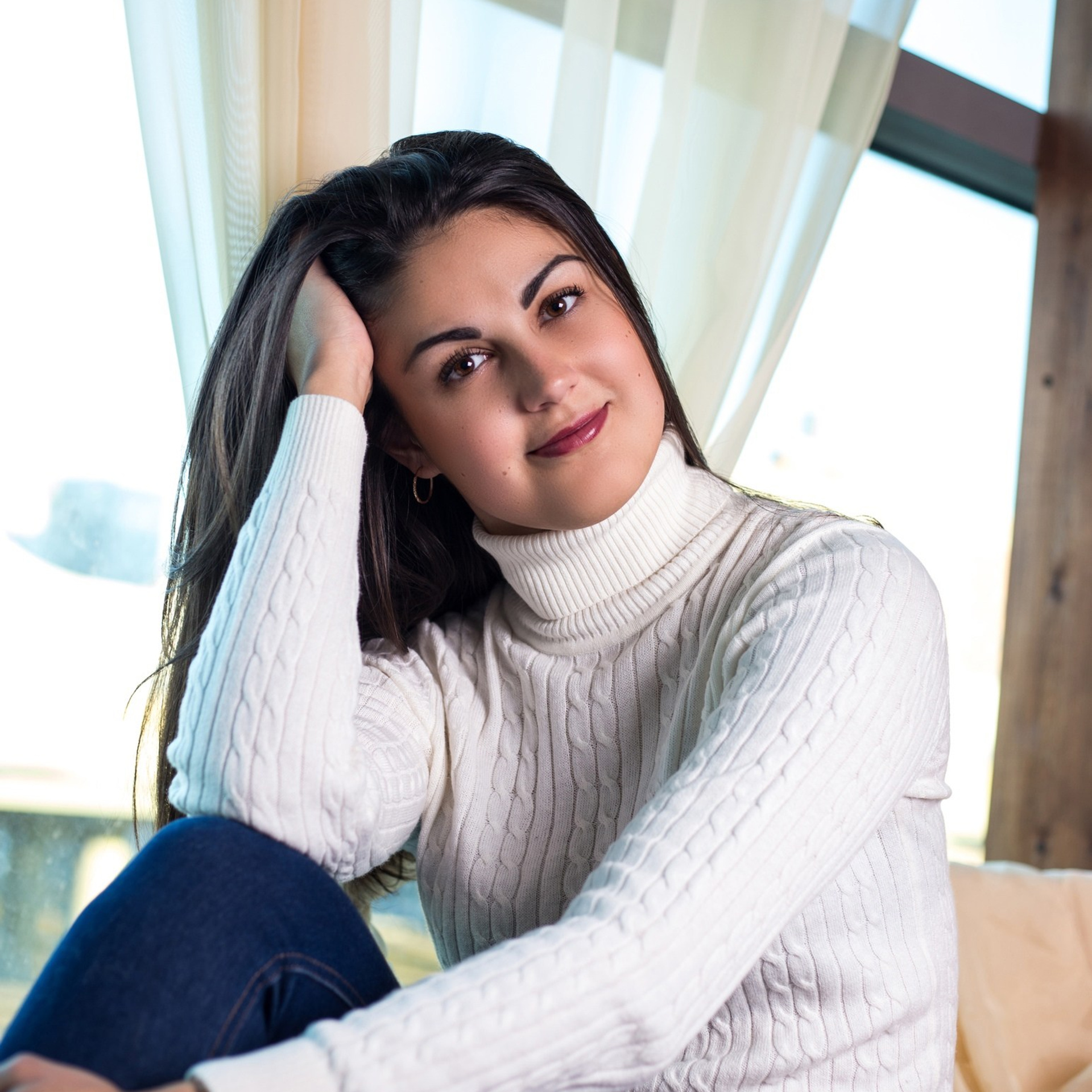 Индивидуальная и портретная фотоссесия в студии в Спб