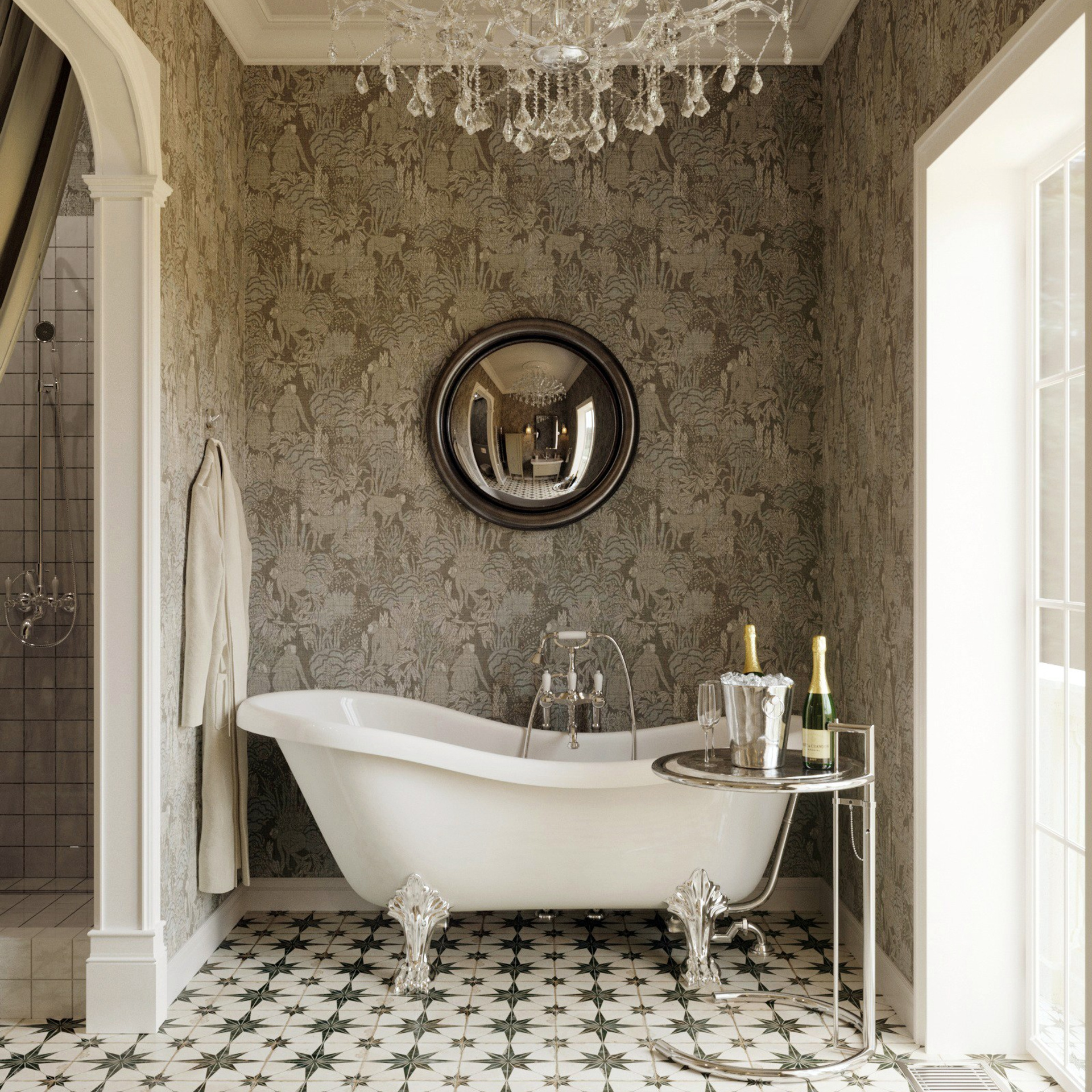 Ванная комната в частном доме