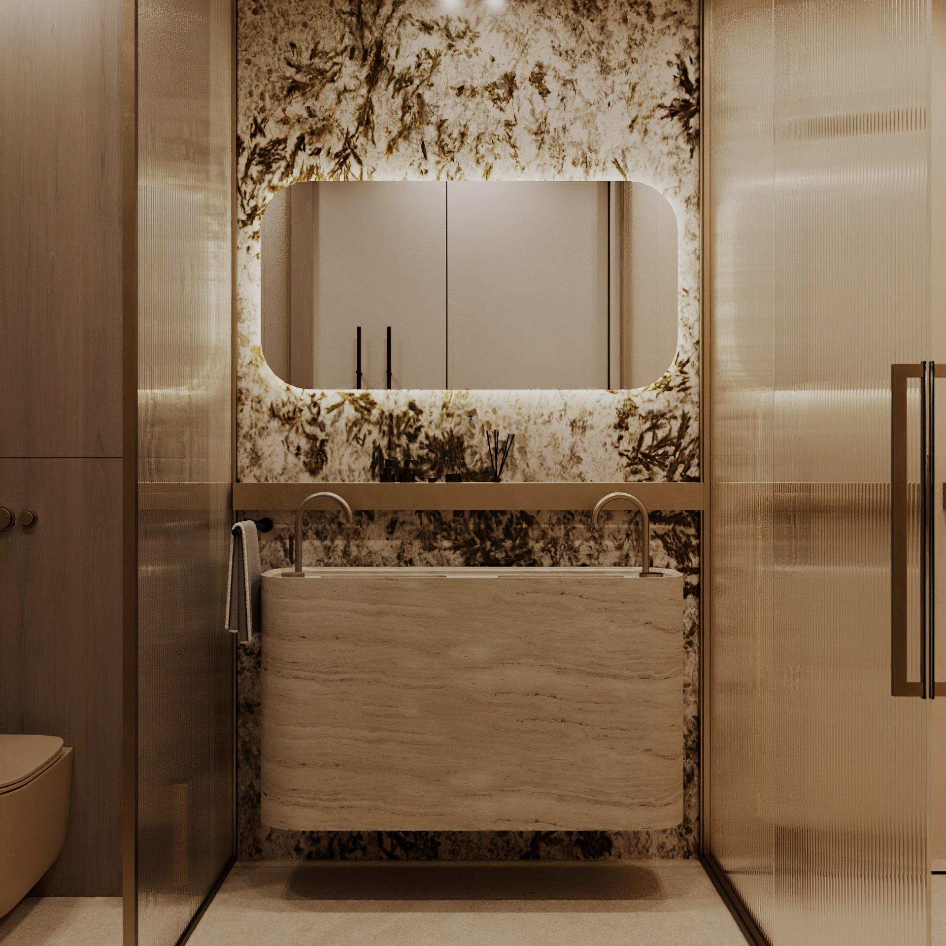 Большой санузел ЖК Титул