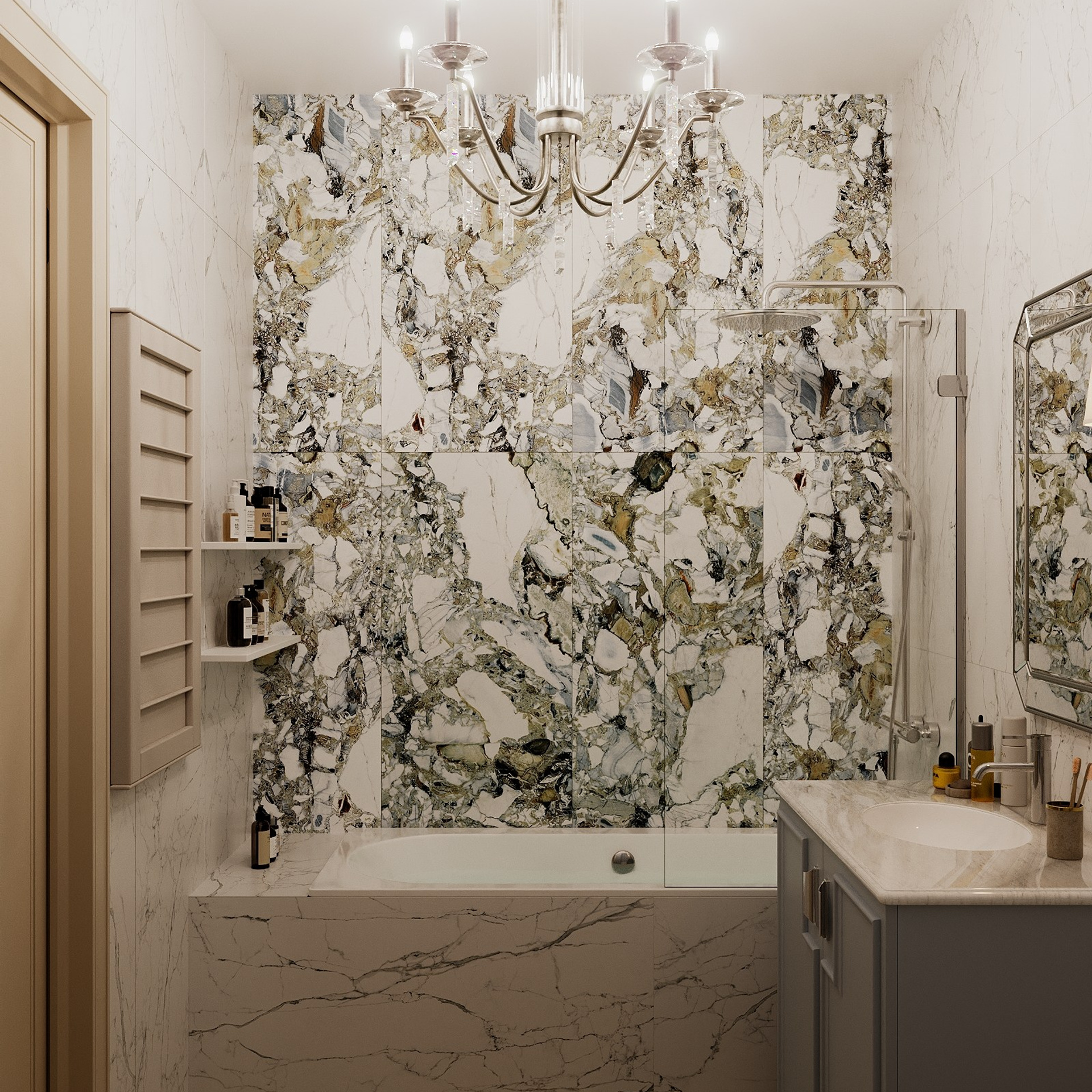 Санузел с ванной Финал