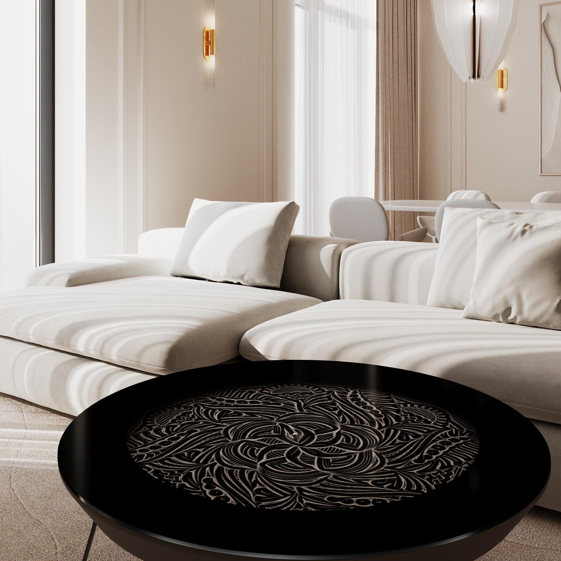 Столик с кинетическим песком