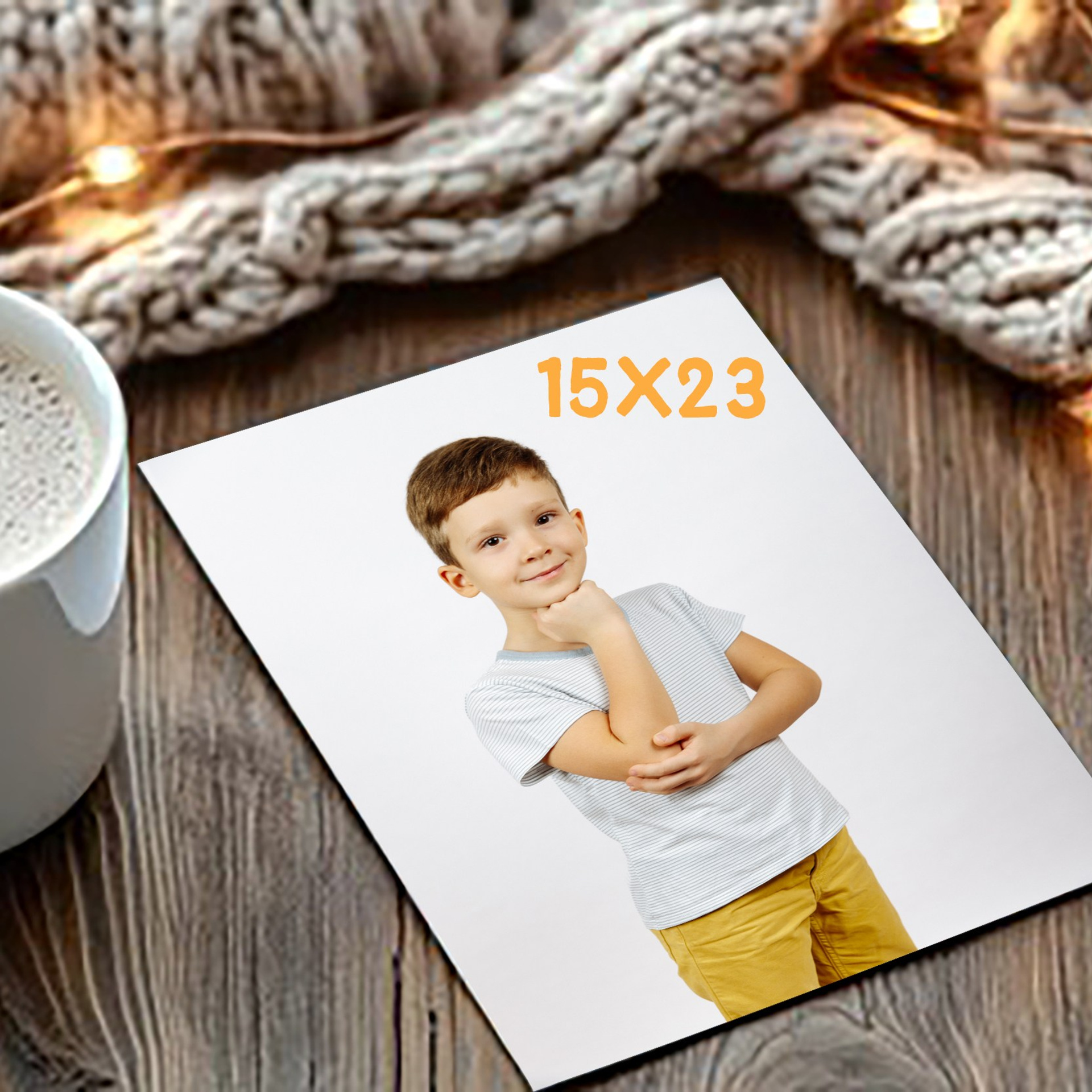 Ретушь и печать фотографий, в размере 15×23 см
