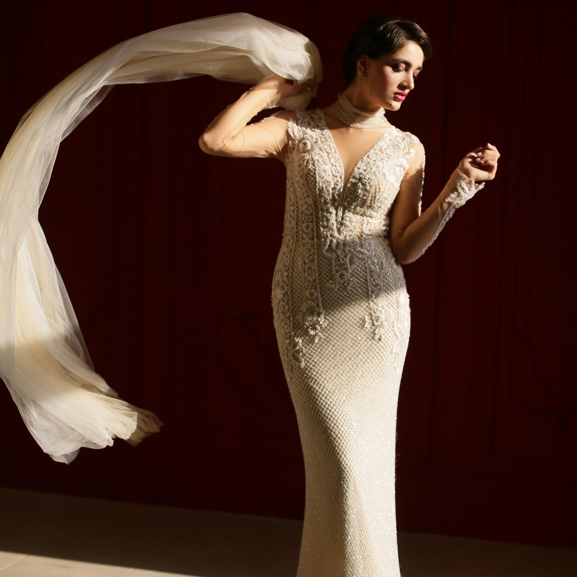 Съемка для «@Christiwedding», 2018&nbsp;г