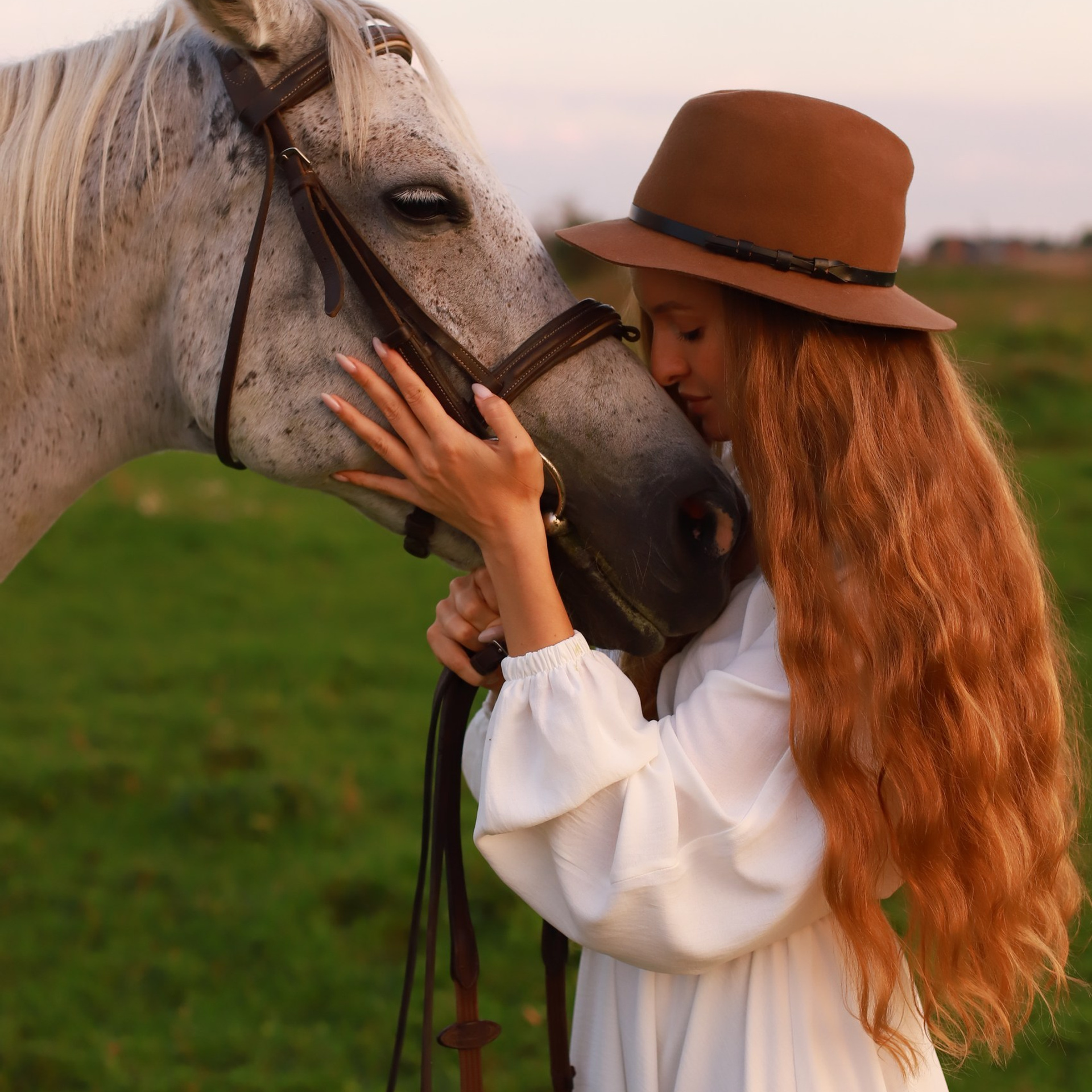 Снежана и Мышка (Закат)