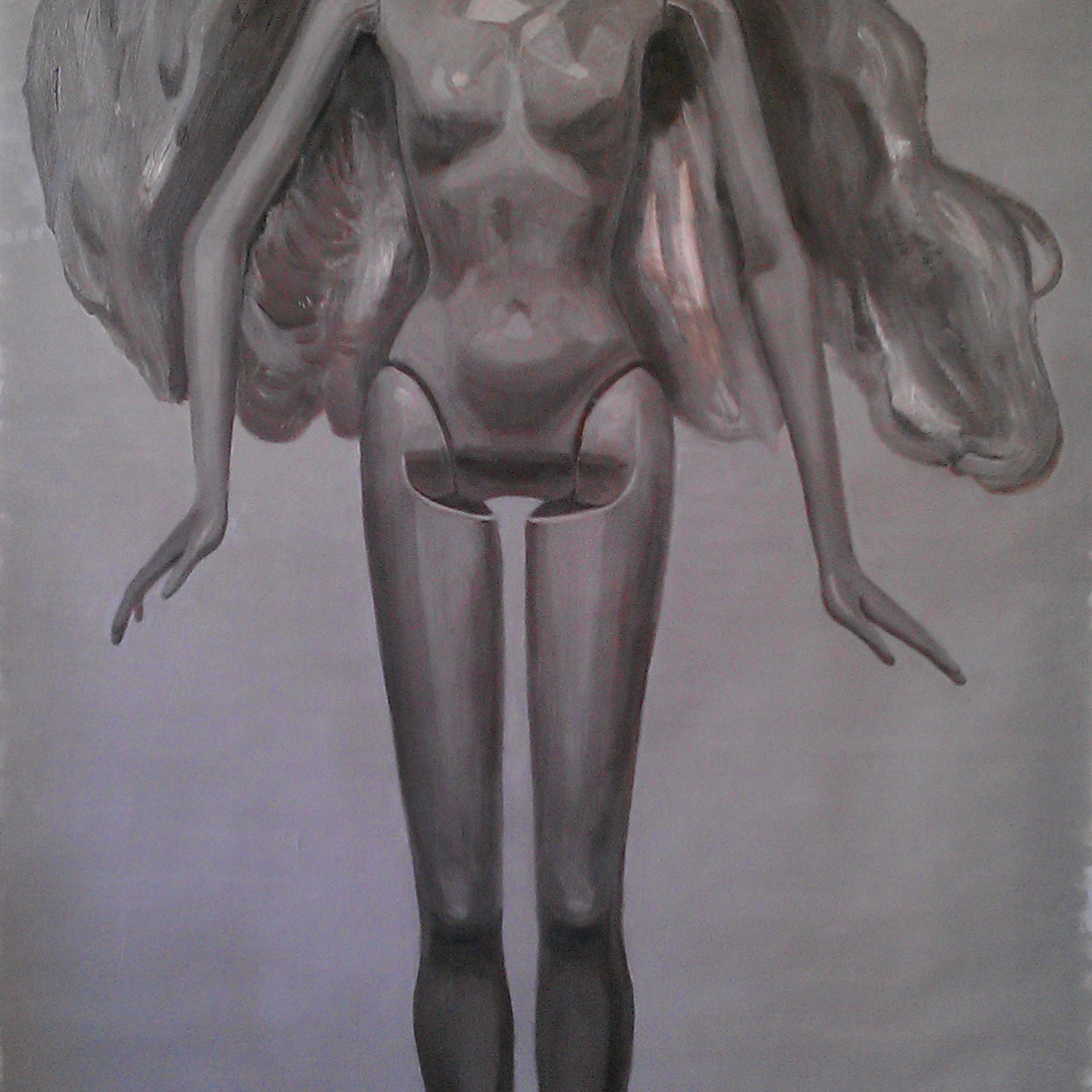 Laboring up [the painting] with oil 2012 — 2019. Ilmira Bolotyan — Interdisciplinary Artist and Curator