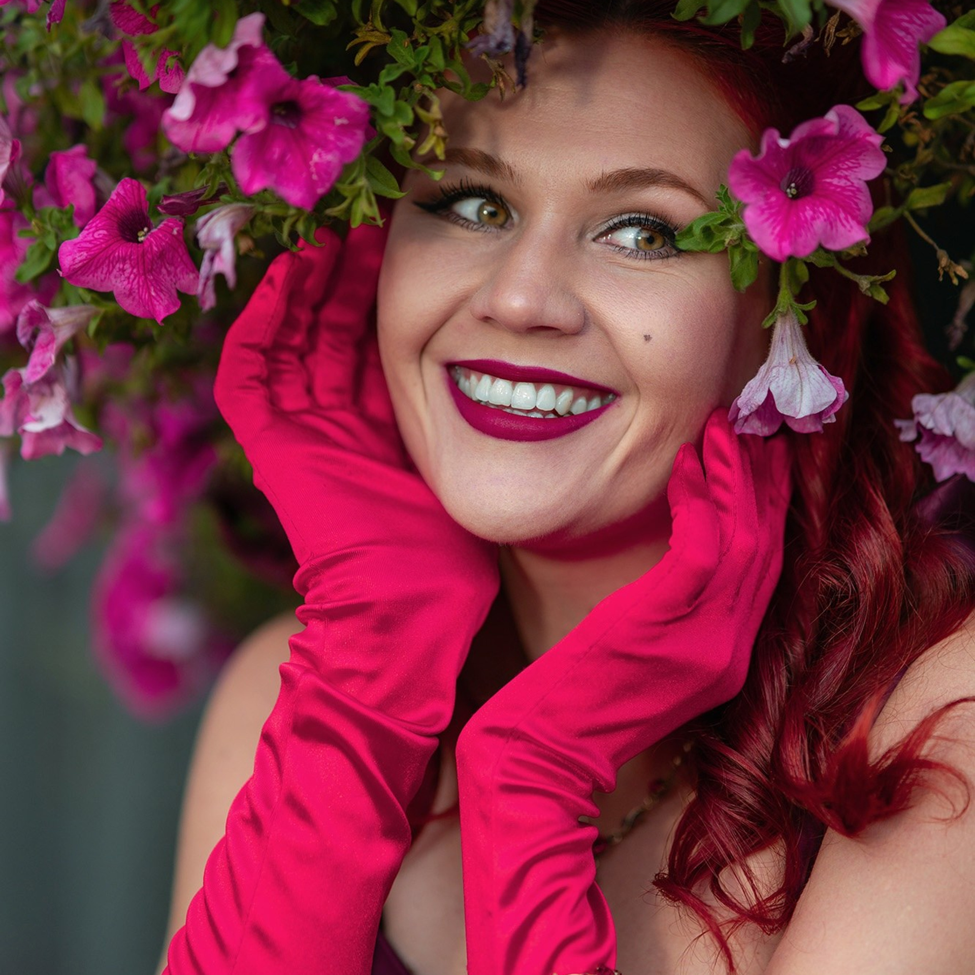 Съёмка на пленэре