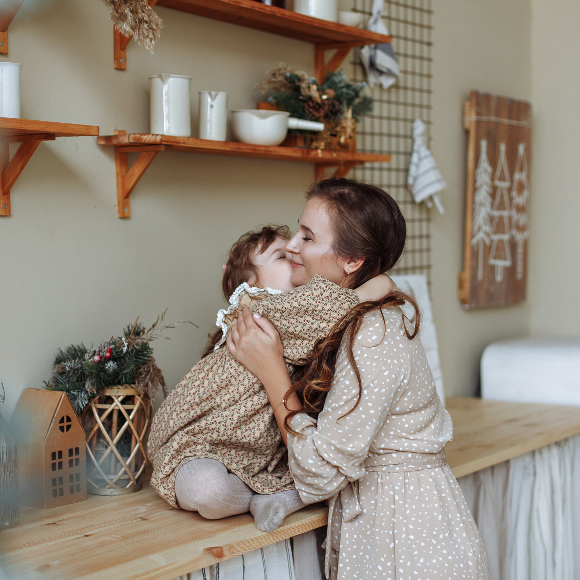 Катюша с семьей