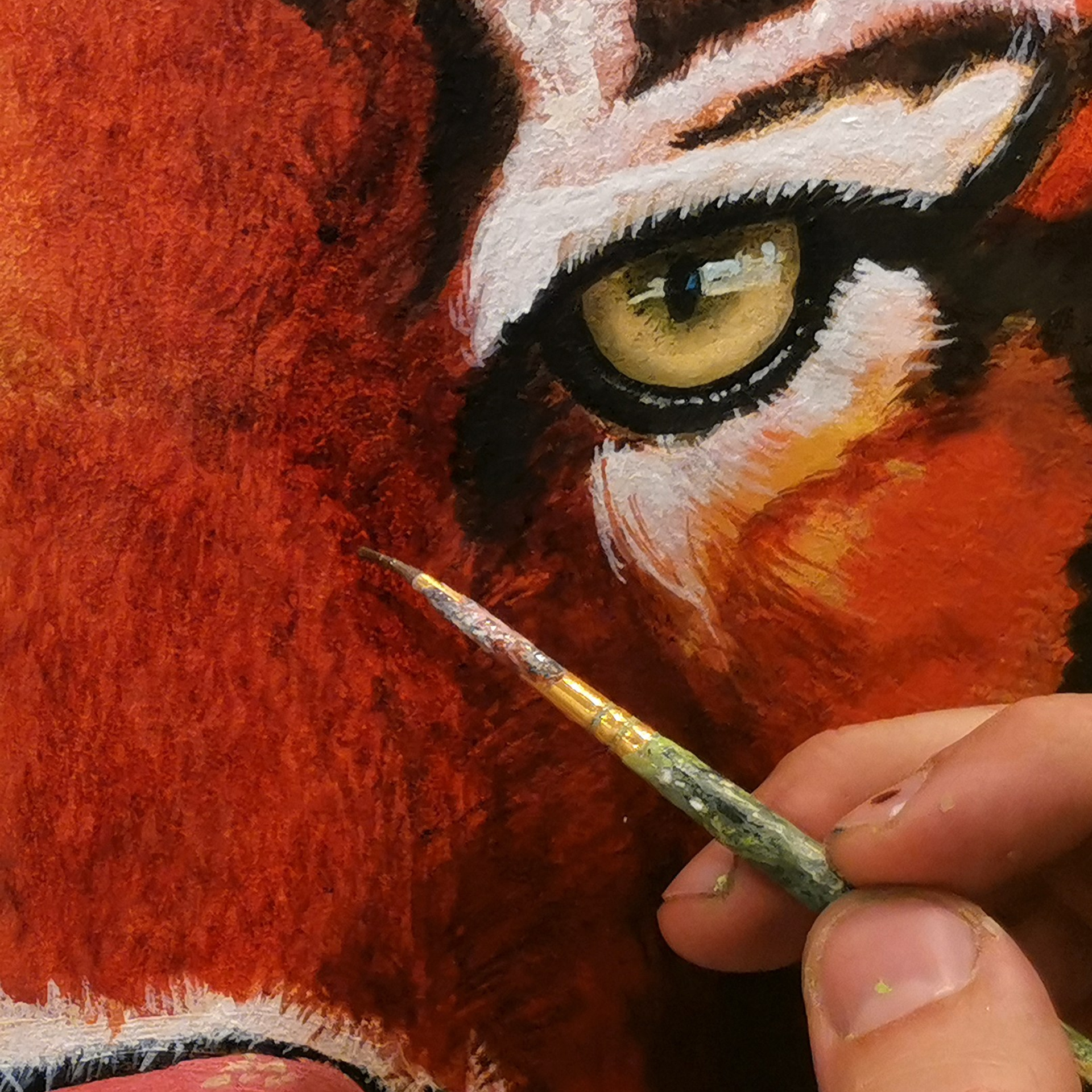 Роспись стен в детскую. Животные