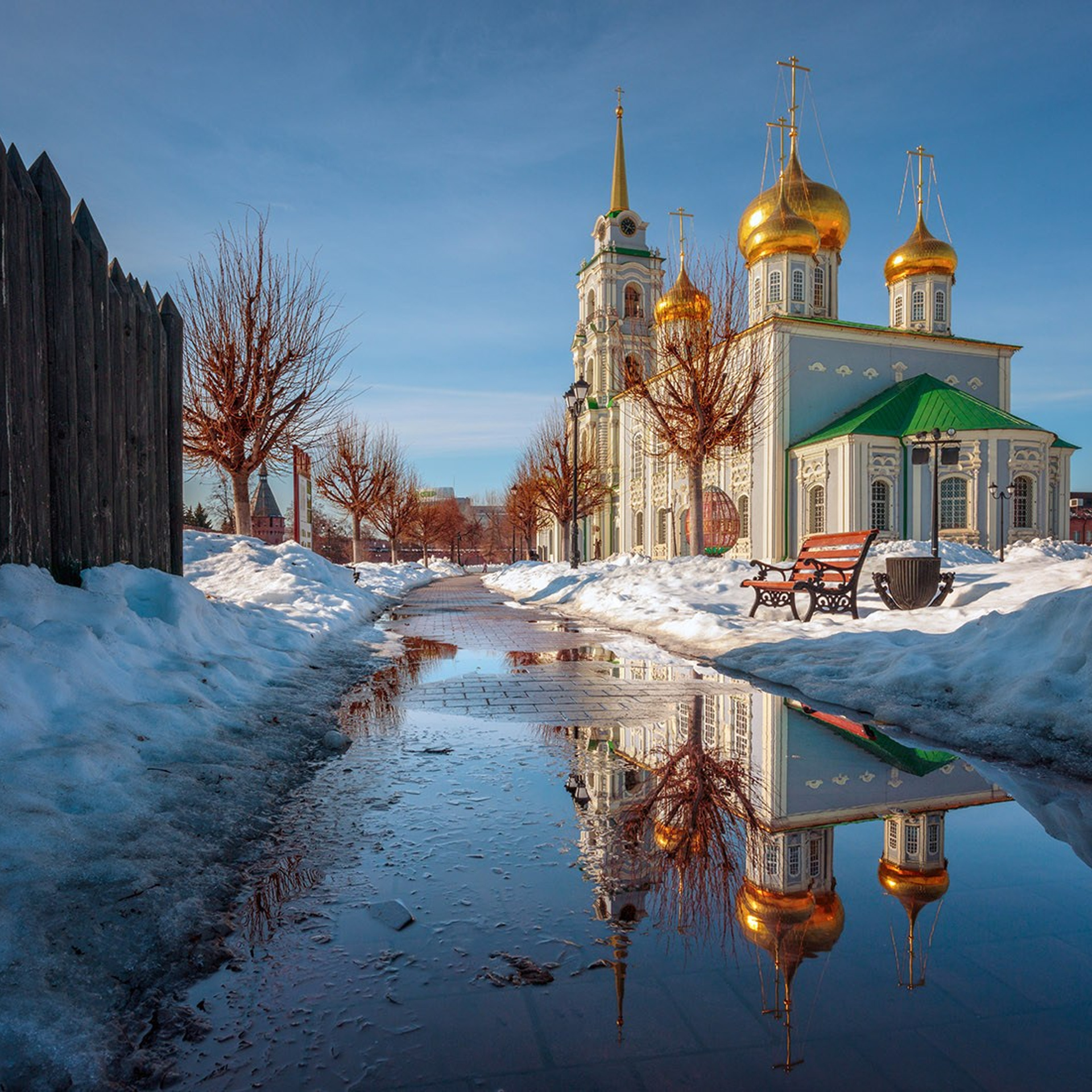 Тульский Кремль на закате. Фотограф Артём Парамонов