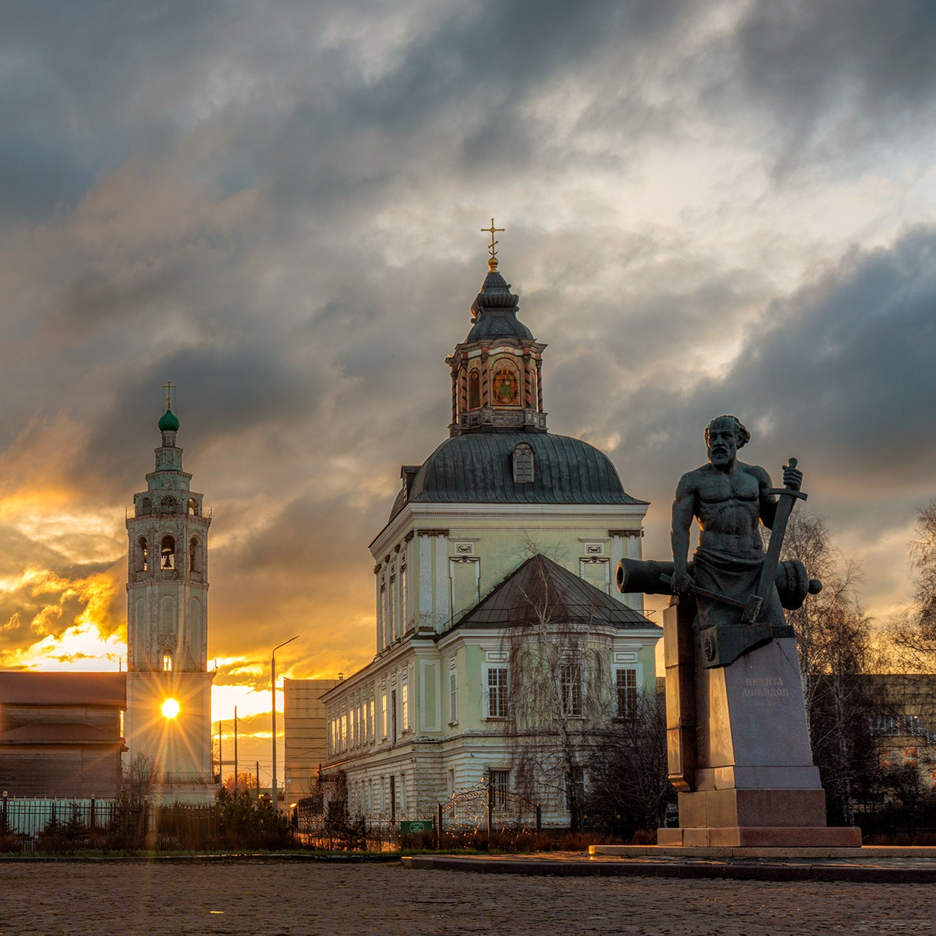 Тульский Кремль на закате. Фотограф Артём Парамонов
