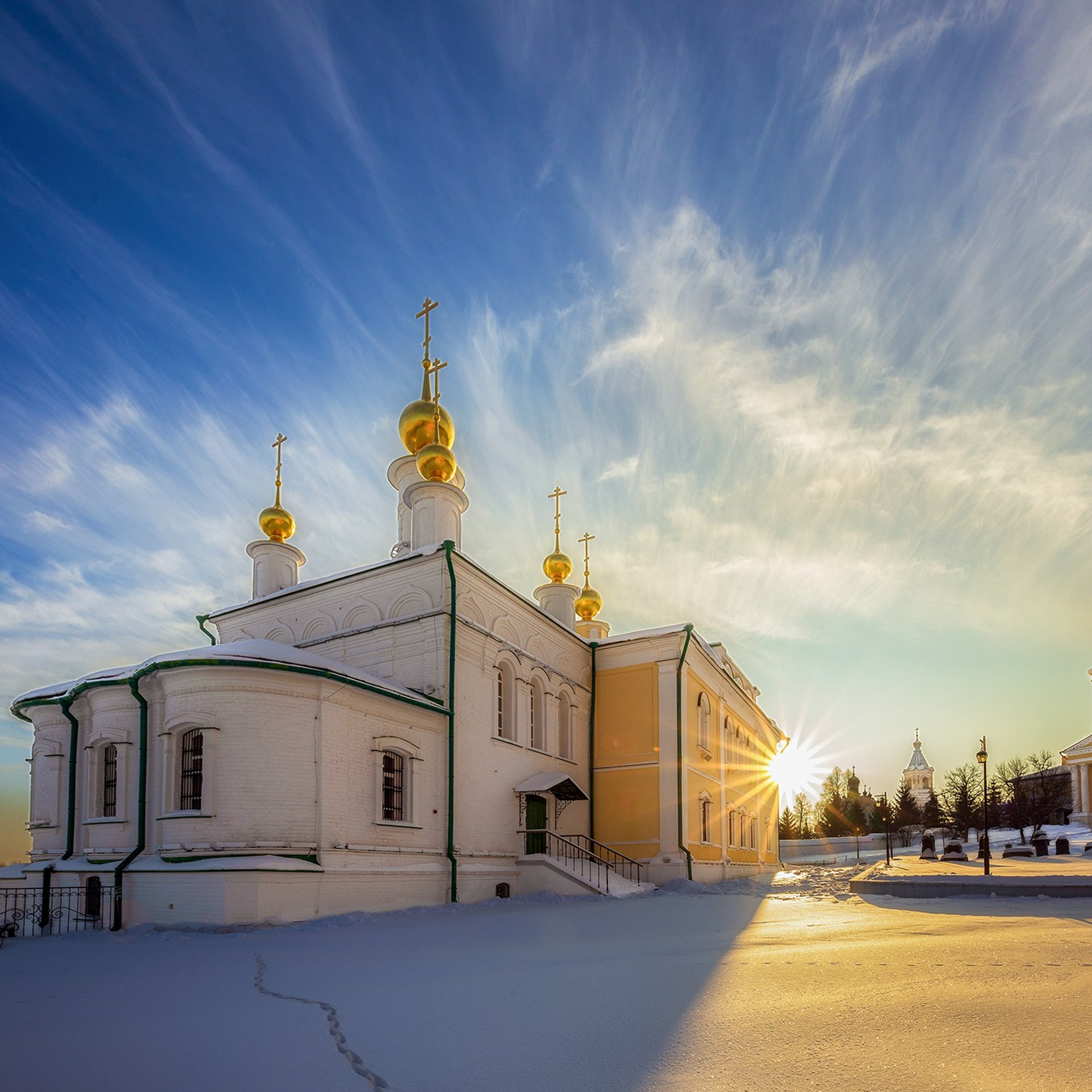 Тульский Кремль на закате. Фотограф Артём Парамонов