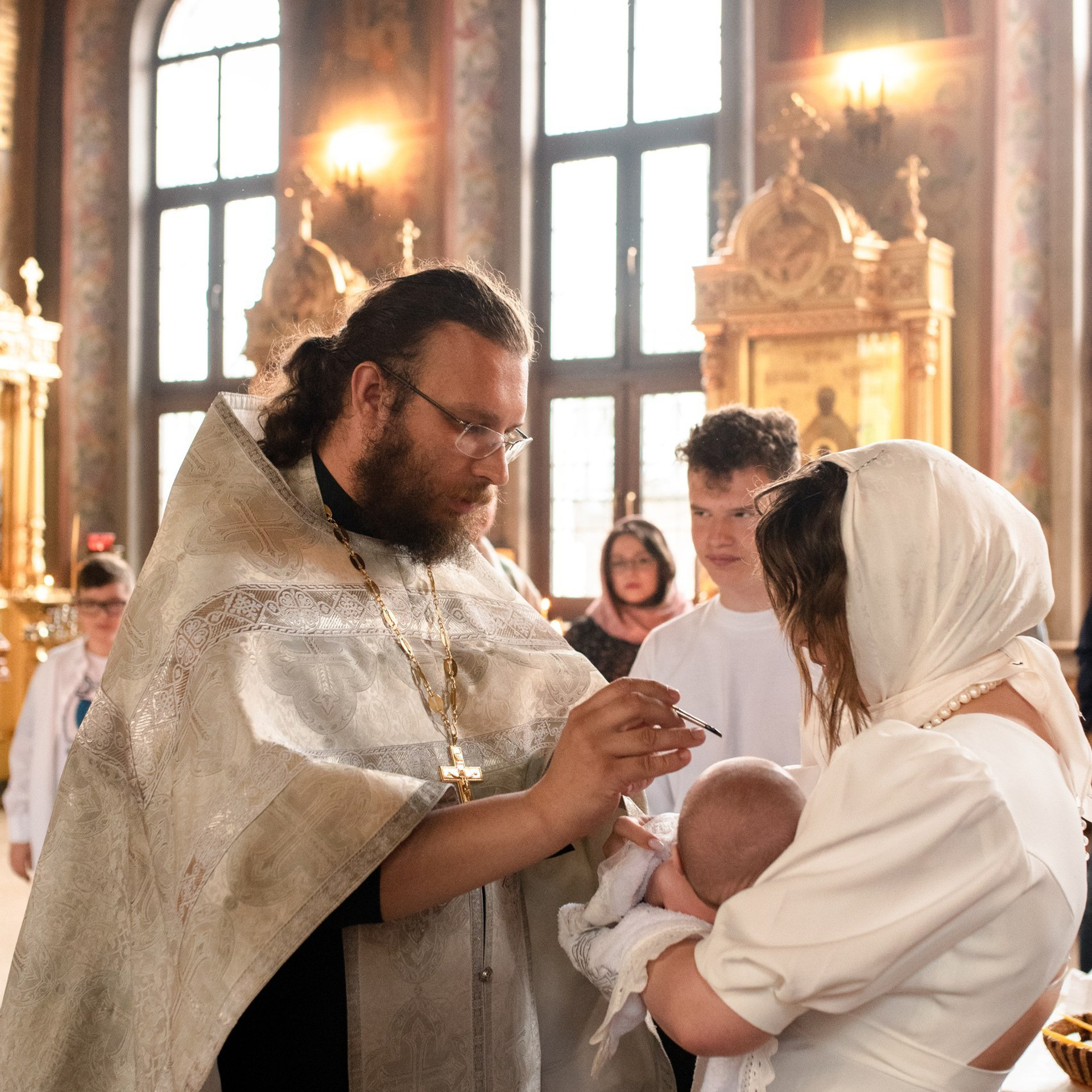 Крещение Александры