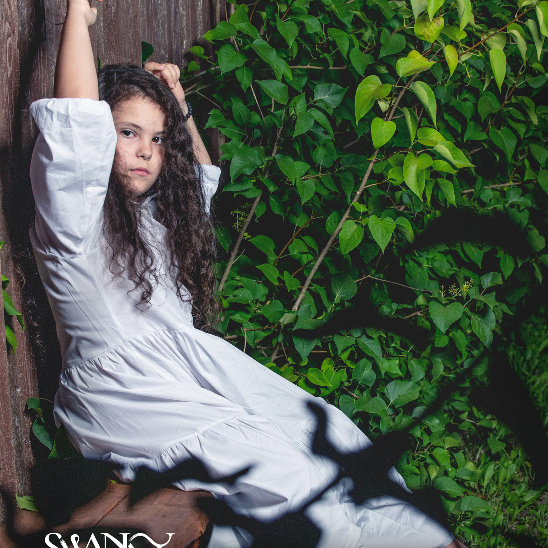 Anna. Summer evening