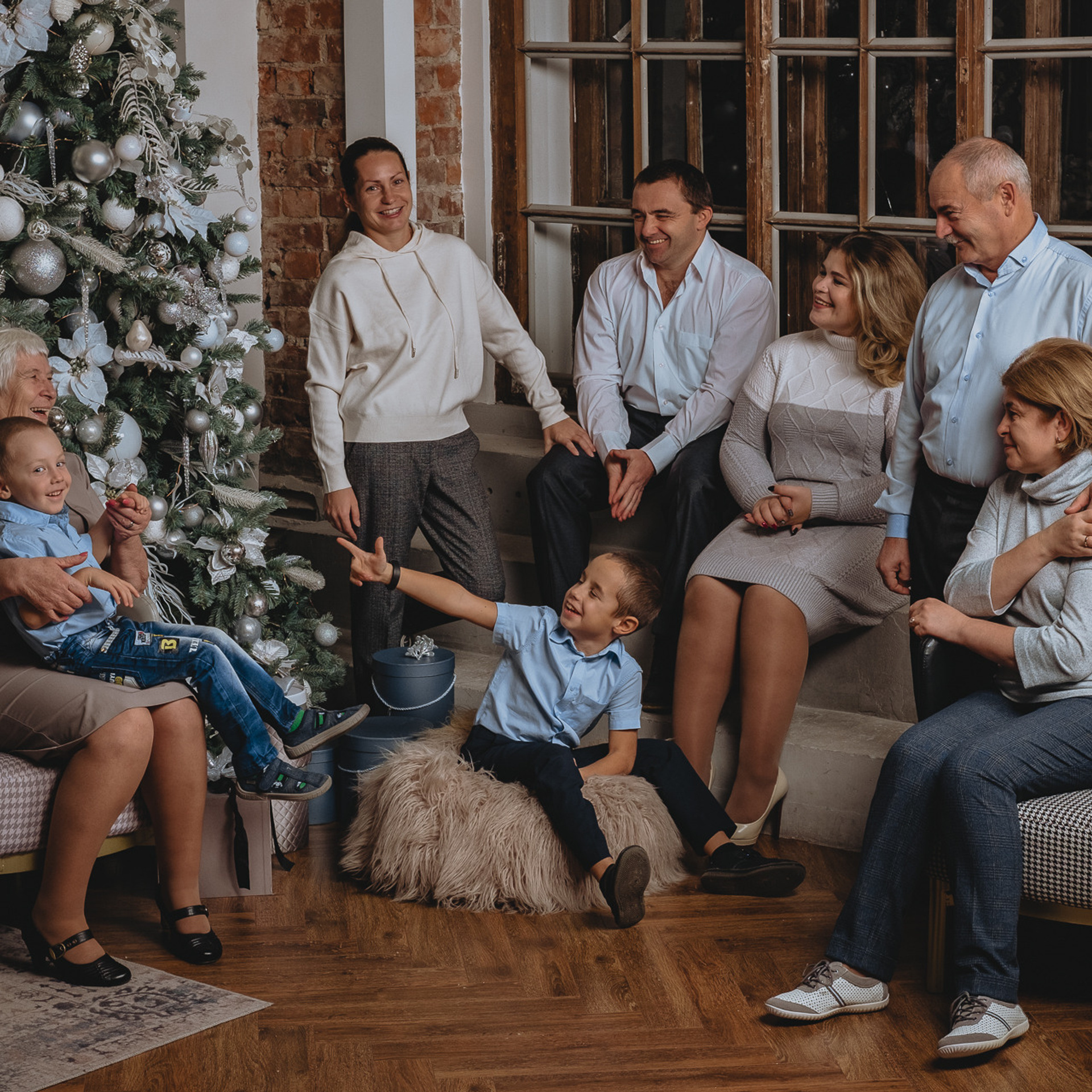 Евгения и её семья