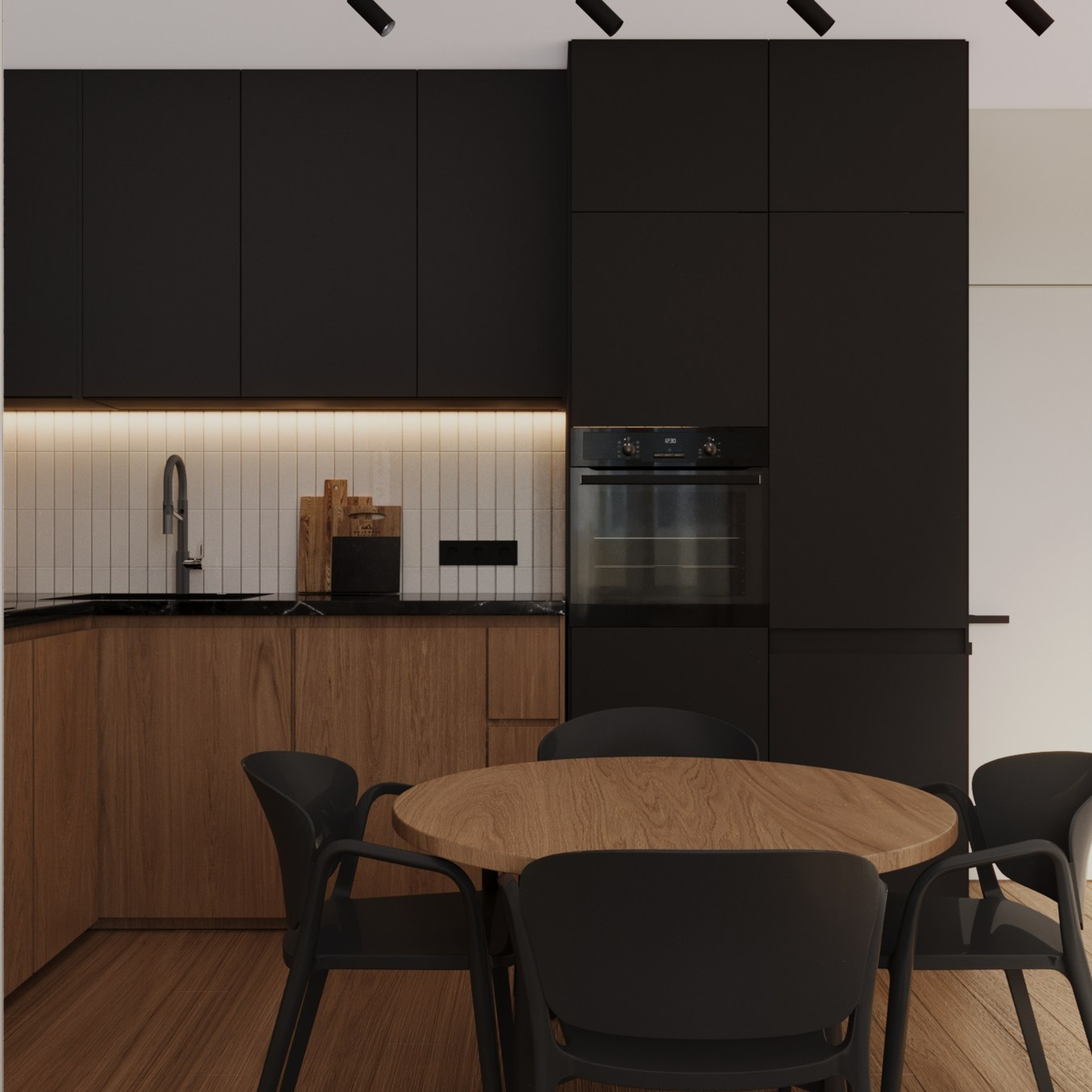 Кухня-гостинная