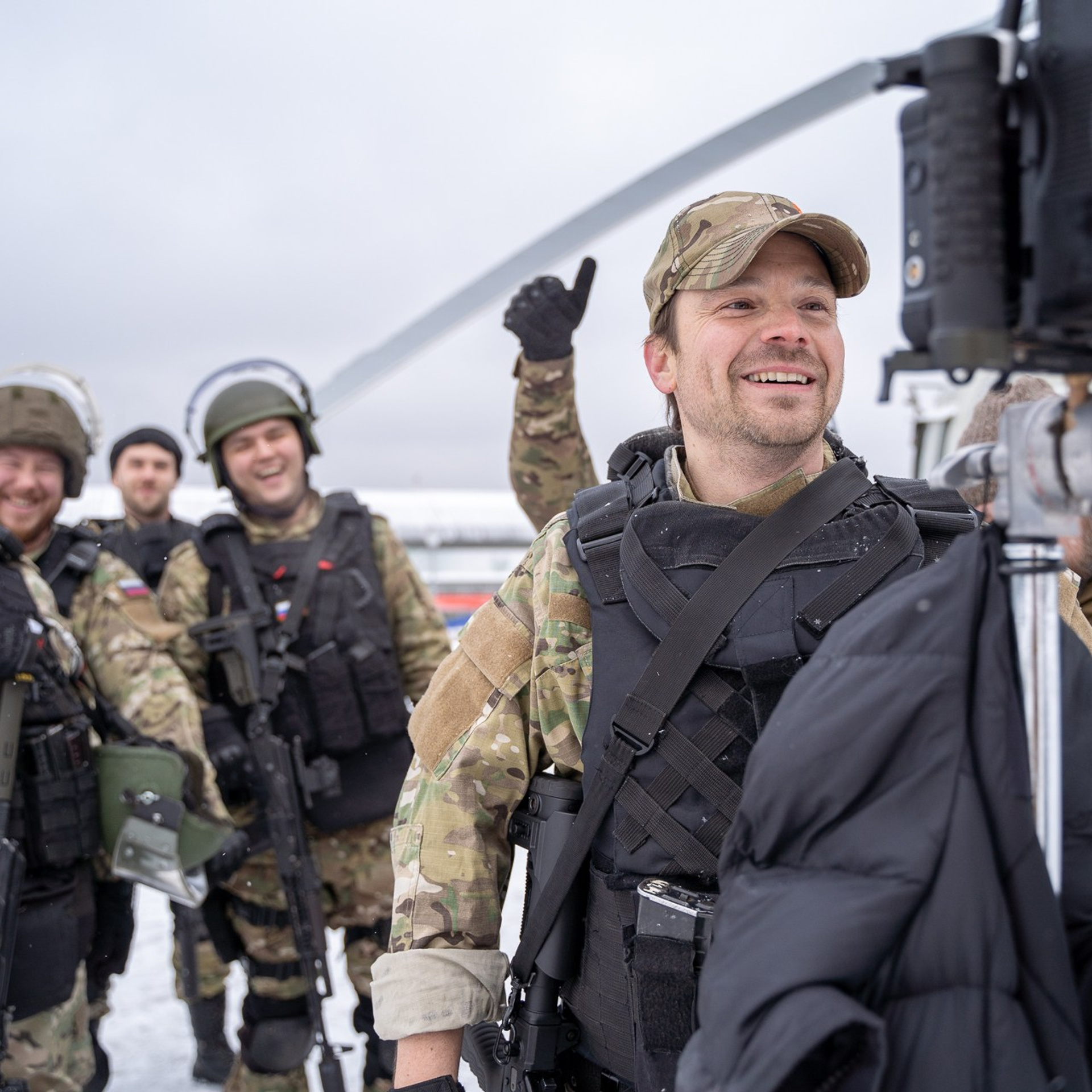 Съёмки «пилота» с Алексеем Чадовым (репортаж)